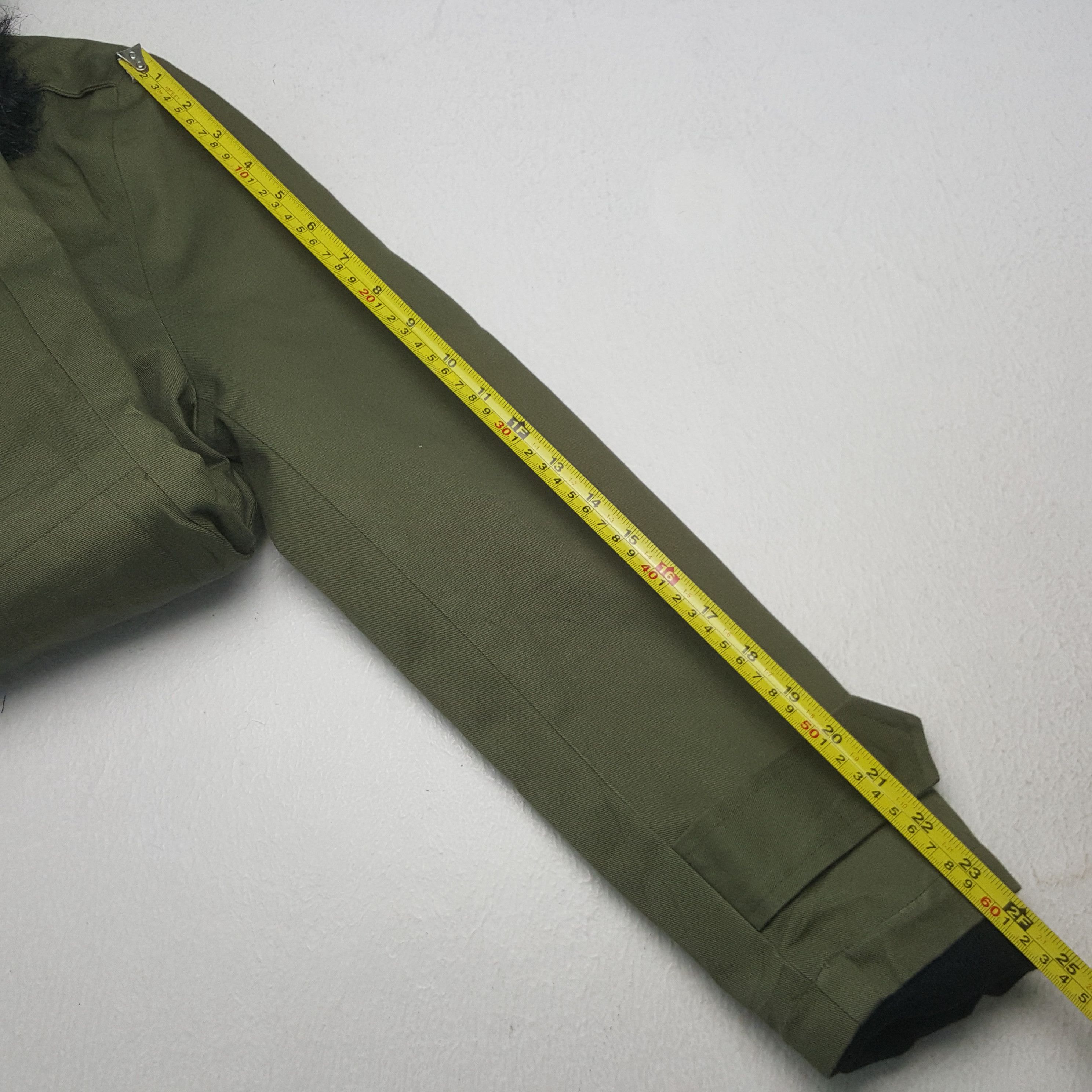 Attachment Vintage Attachment Army Military Parka Jacket Fur Hoodie Size US S / EU 44-46 / 1 - 6 Thumbnail