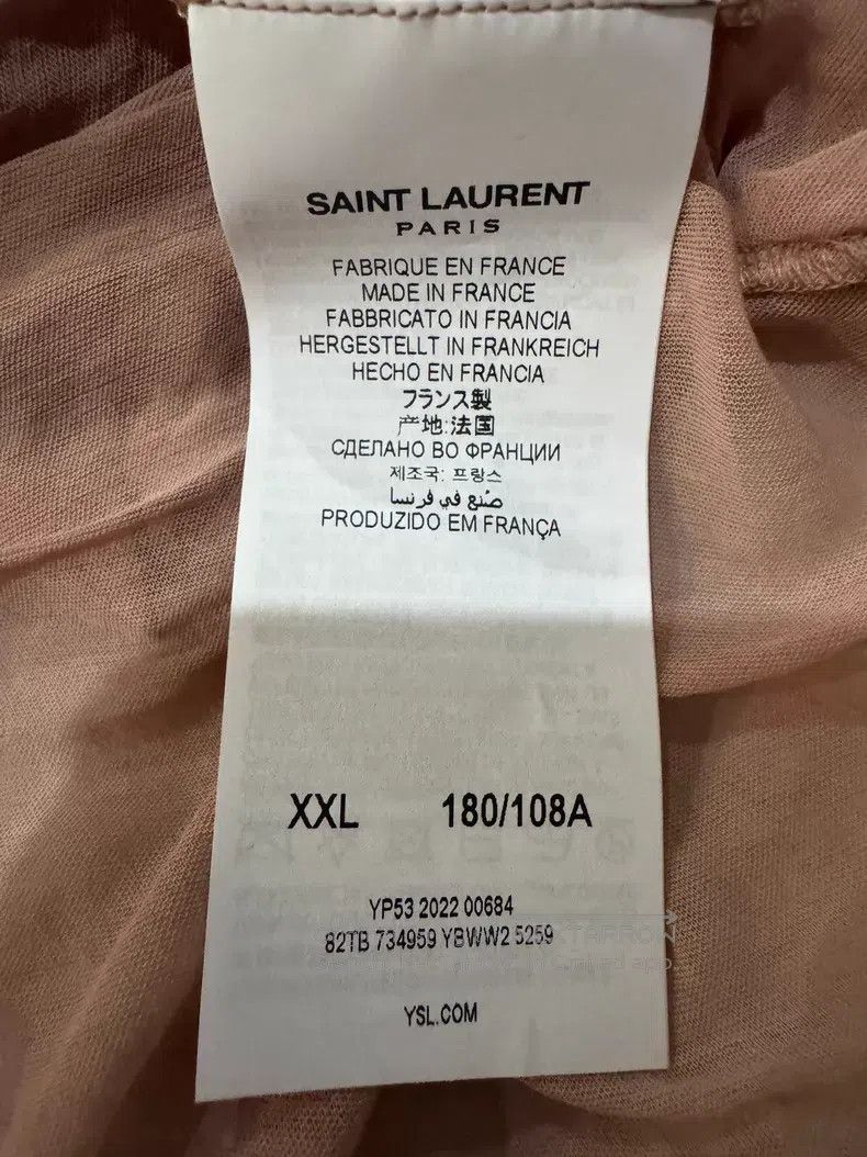 Saint Laurent Paris Saint Laurent Paris Crinkle Deep V Thin Mesh Underwear Shi Size US XXL / EU 58 / 5 - 5 Thumbnail