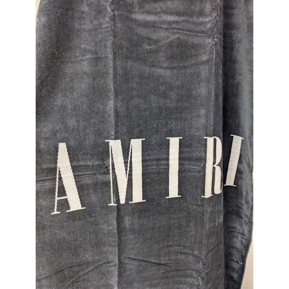 Amiri o1rshd1 Q:5 / Size: OS / Small Logo Towel in Black/White Size ONE SIZE - 6 Thumbnail