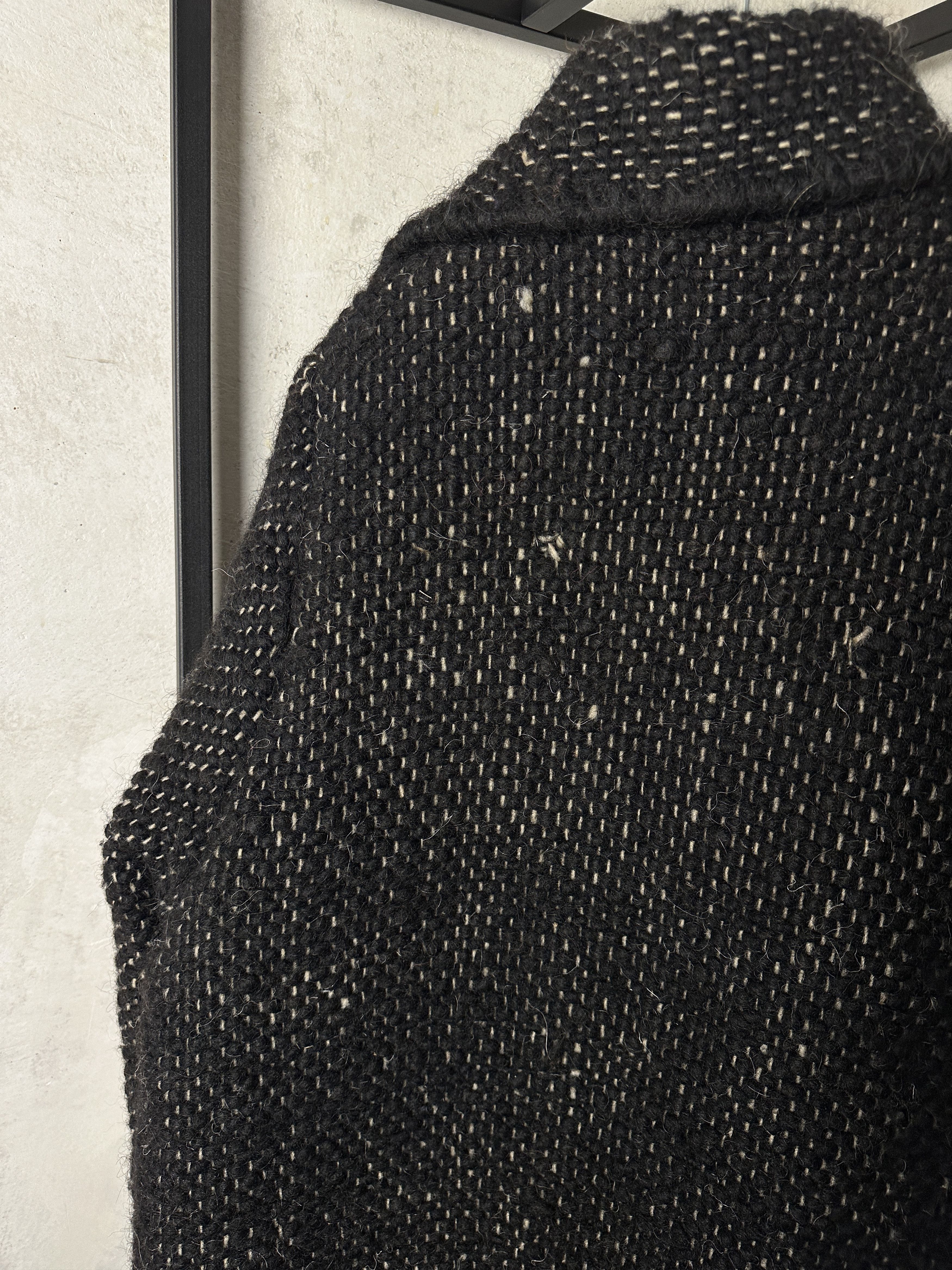Other Avant Garde like Issey Miyake Heavy Thick Wool Maxi Coat Size M / US 6-8 / IT 42-44 - 9 Thumbnail