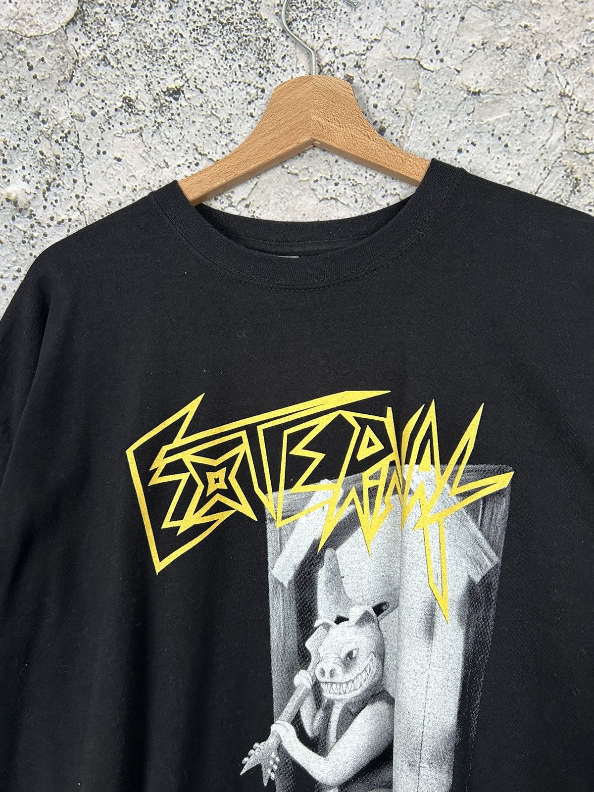 Band Tees Vintage External Black Metal Rock Band Tee Punk Goth Size US XXL / EU 58 / 5 - 4 Thumbnail