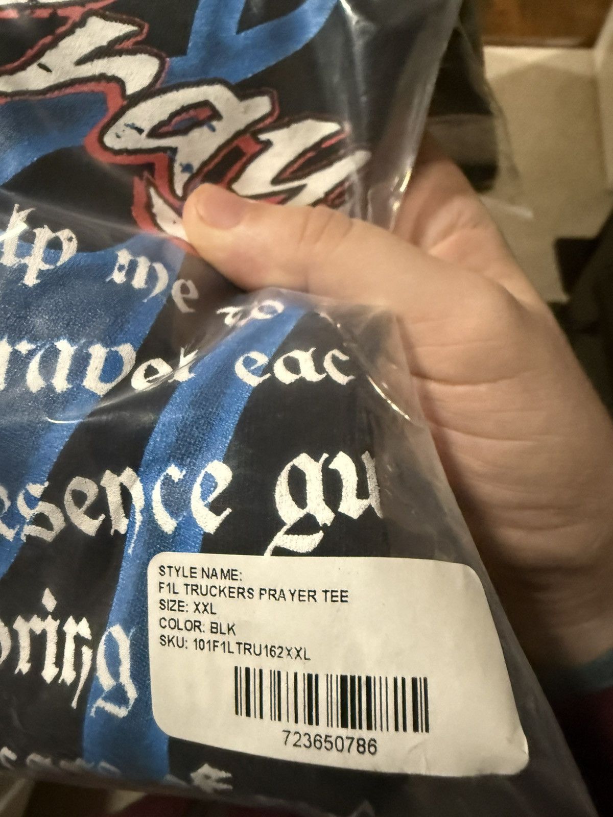 Billy Hill × F1lthy Ware Billy Hill x F1lthy Trucker's Prayer T-Shirt XXL Size US XXL / EU 58 / 5 - 4 Thumbnail