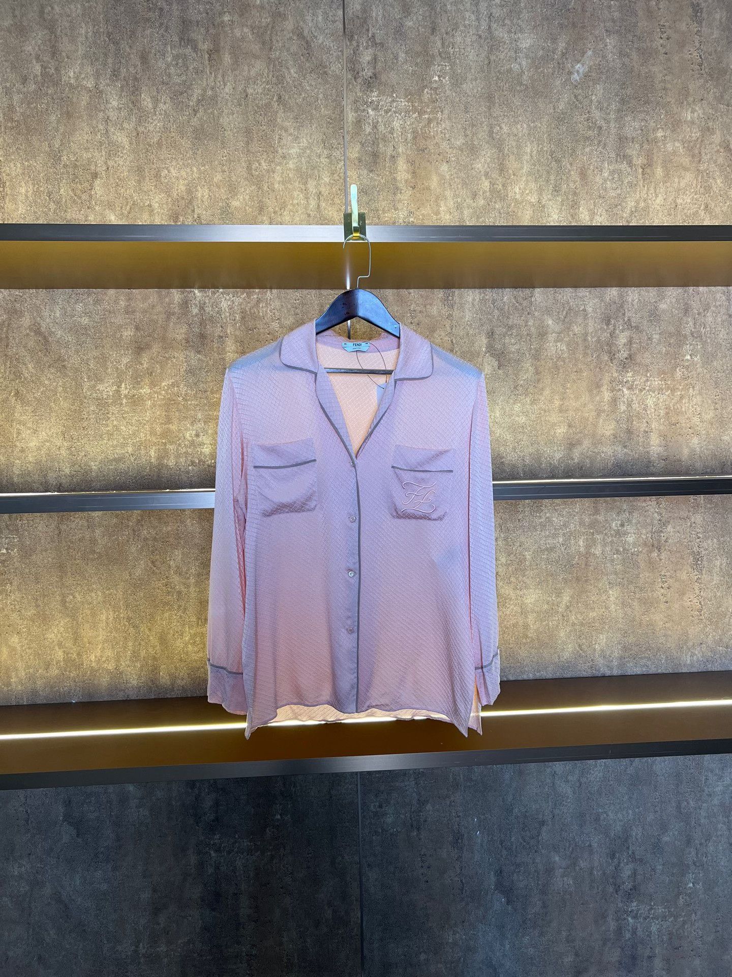 Fendi Fendi Knit Pajama Shirt Size US XS / EU 42 / 0 - 1 Thumbnail