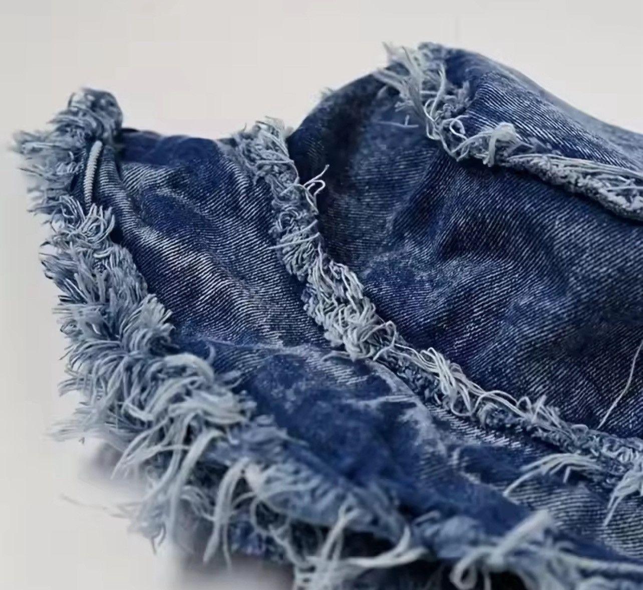Japanese Brand Utility grunge washed distressed raw bucket hat Size ONE SIZE - 3 Thumbnail