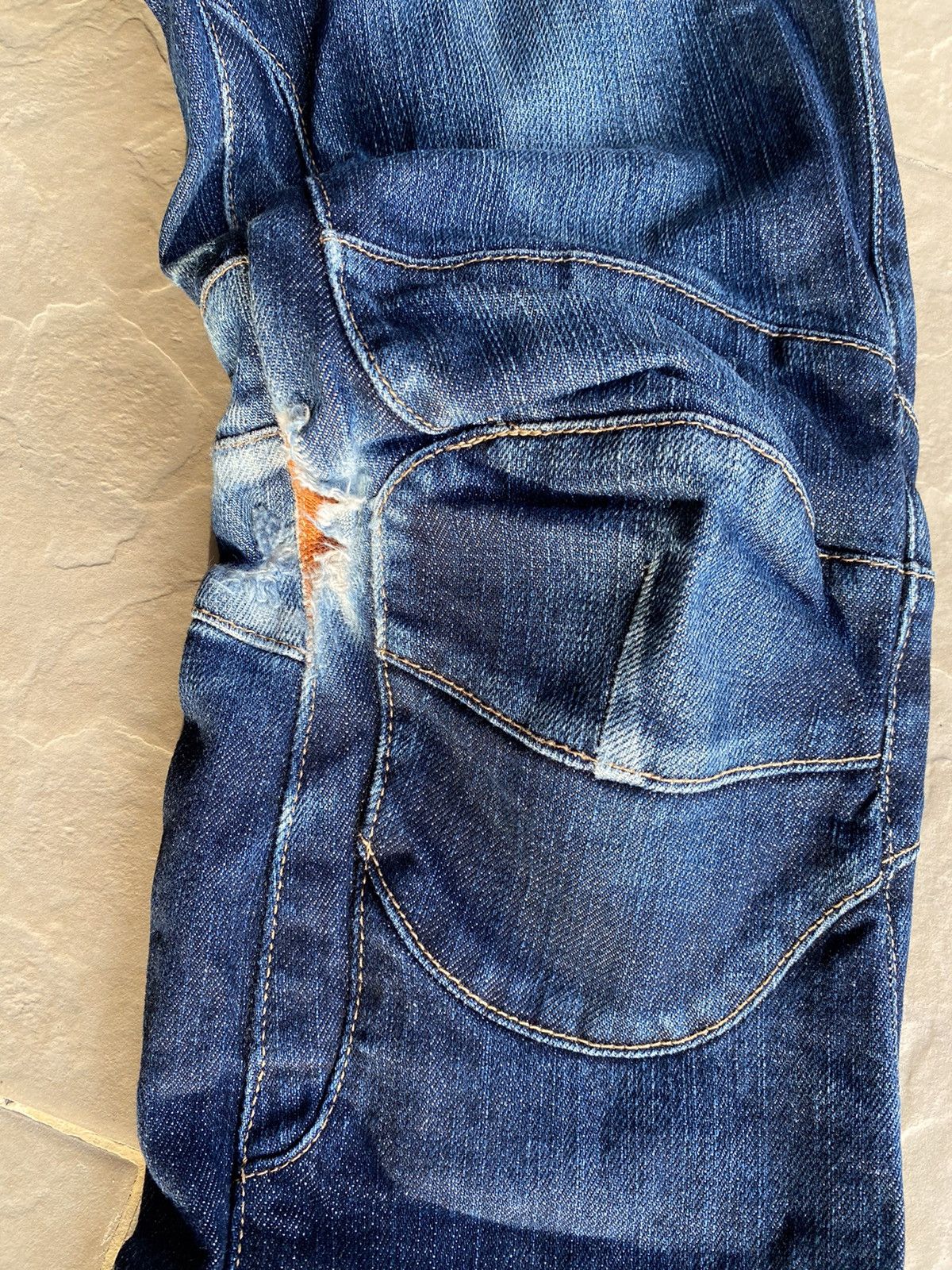 SHINICHIRO ARAKAWA Sinichiro Arakawa bikers jeans Size US 29 - 8 Thumbnail