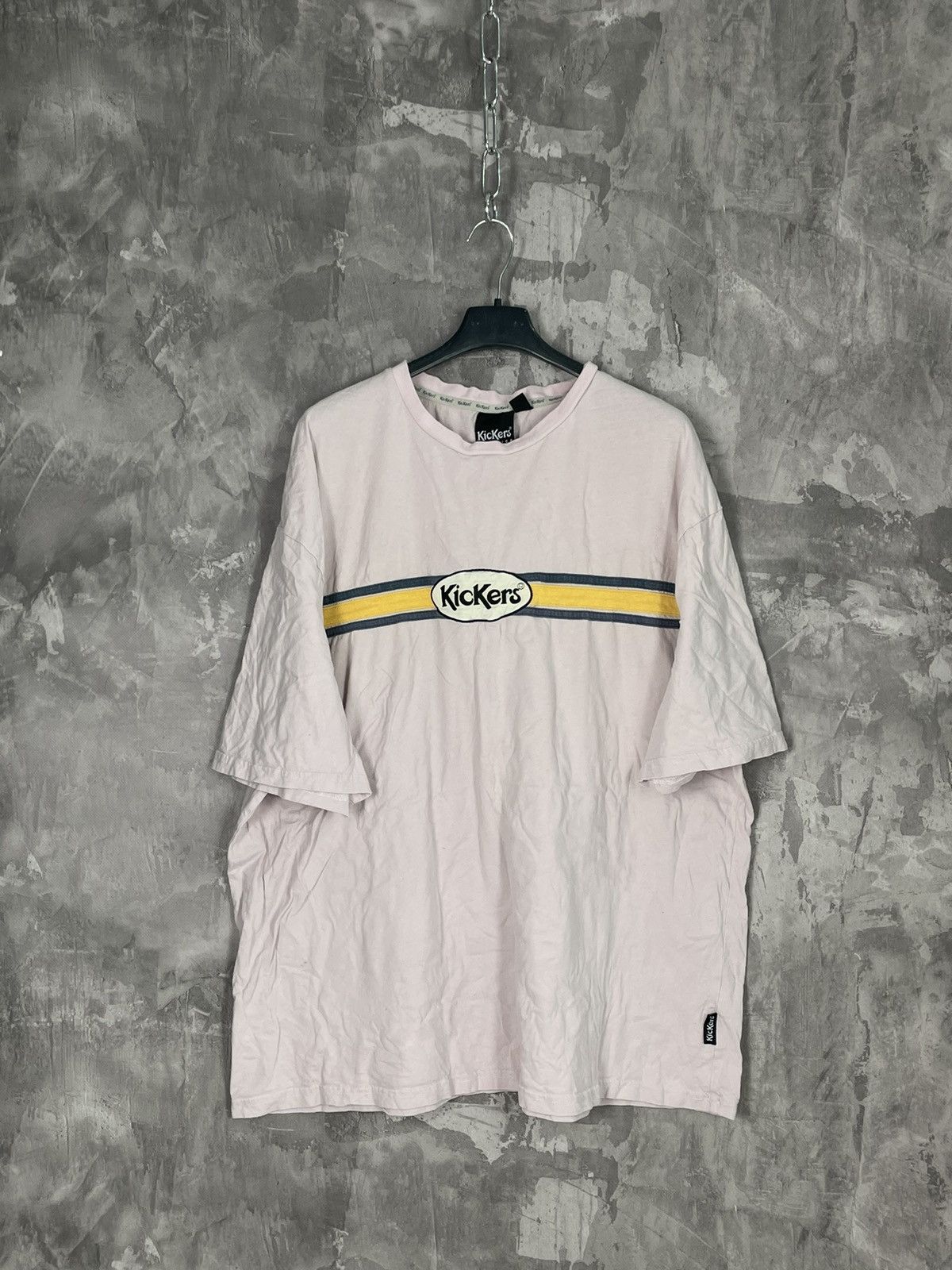Kickers × Vintage Vintage Kickers Embroidered Logo 90s Style Hype T shirt Size US XL / EU 56 / 4 - 1 Thumbnail