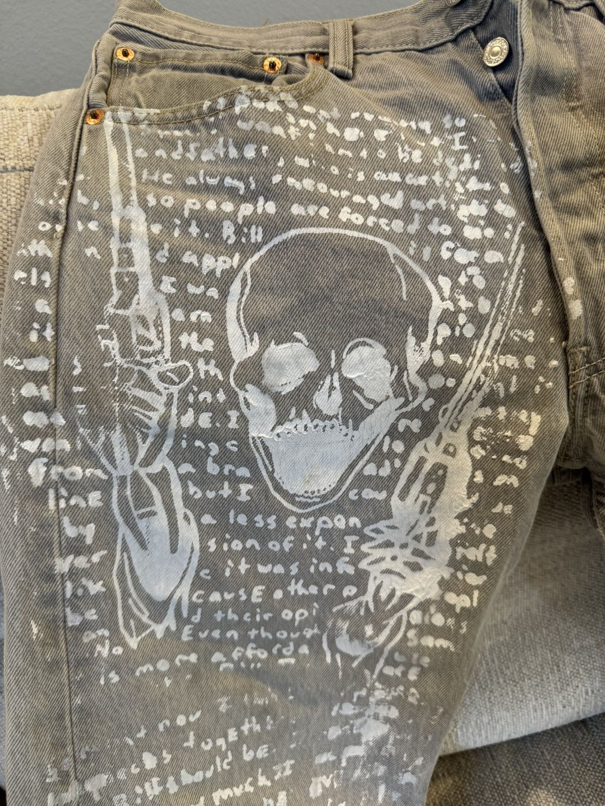 Warren Lotas SAM Denim Size US 33 - 2 Thumbnail