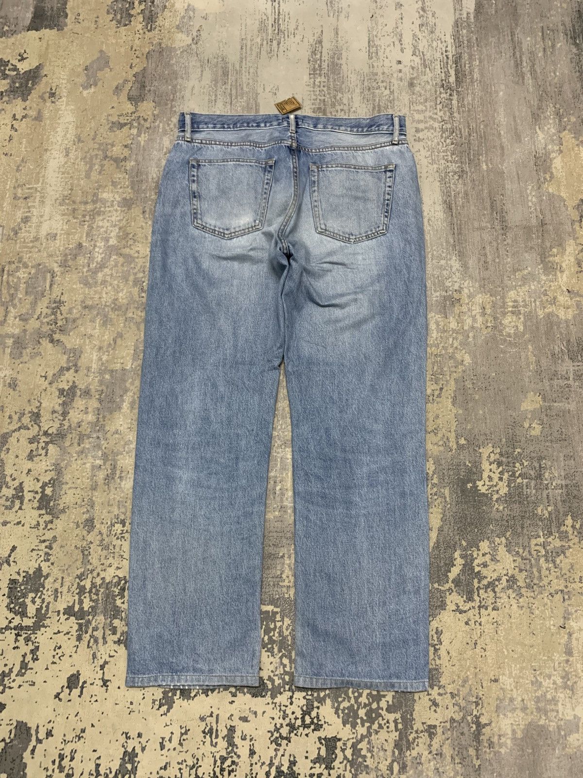 Uniqlo GRUNGE Vtg Uniqlo Rusty Distress Regular Fit Straight Size US 34 / EU 50 - 7 Thumbnail
