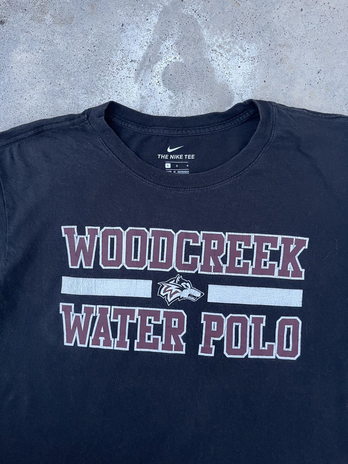 Nike × Vintage Nike Woodcreek Water Polo Shirt Size US L / EU 52-54 / 3 - 5 Thumbnail
