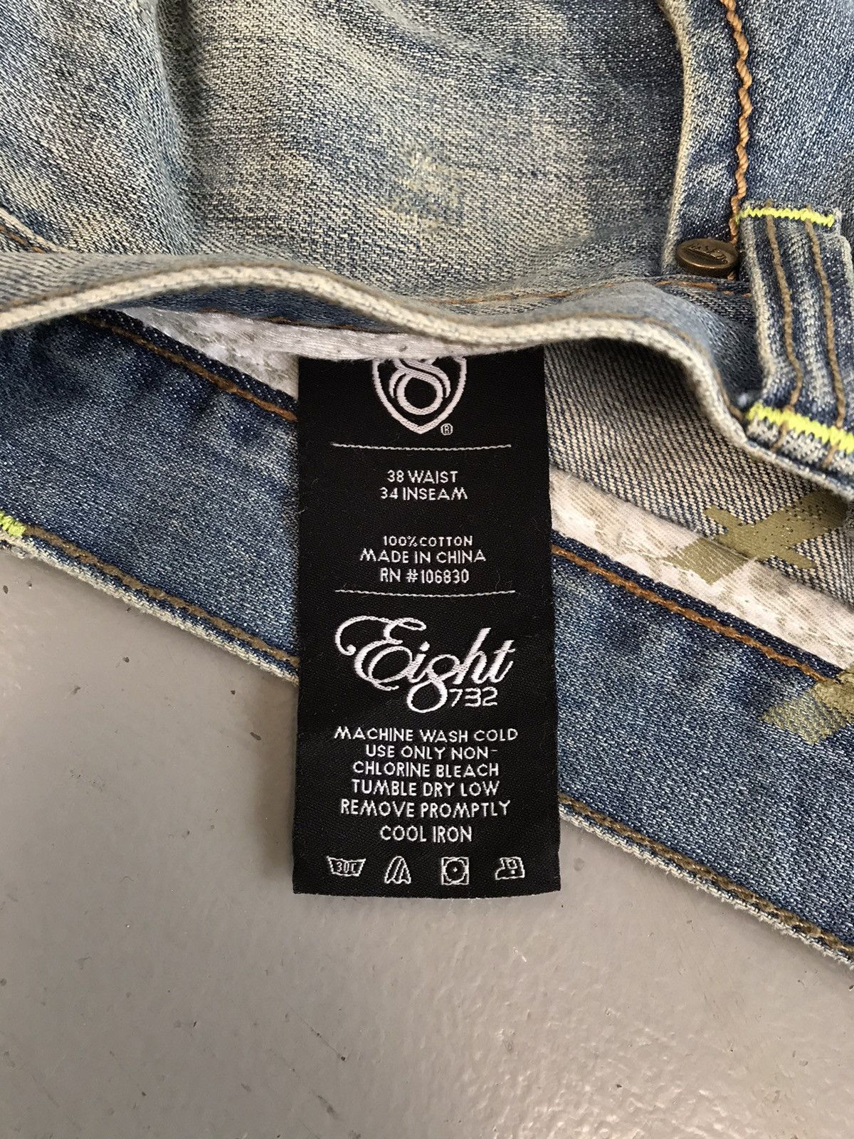 JNCO × Southpole × Vintage Vintage Eight 732 embroidered baggy fit denim Size US 40 / EU 56 - 7 Thumbnail