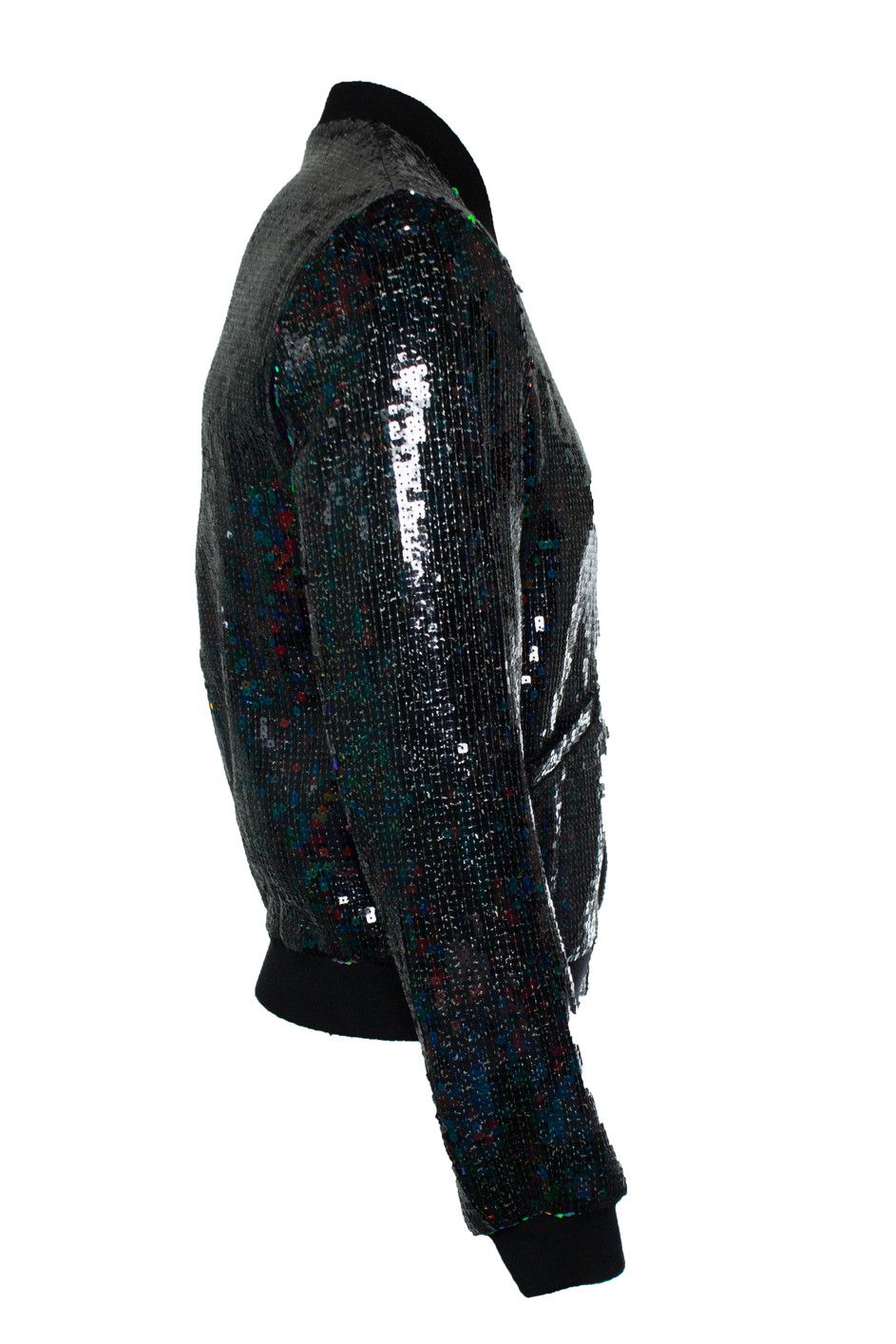 Saint Laurent Paris Saint Laurent, 2017 sequin bomber jacket Size US M / EU 48-50 / 2 - 2 Thumbnail