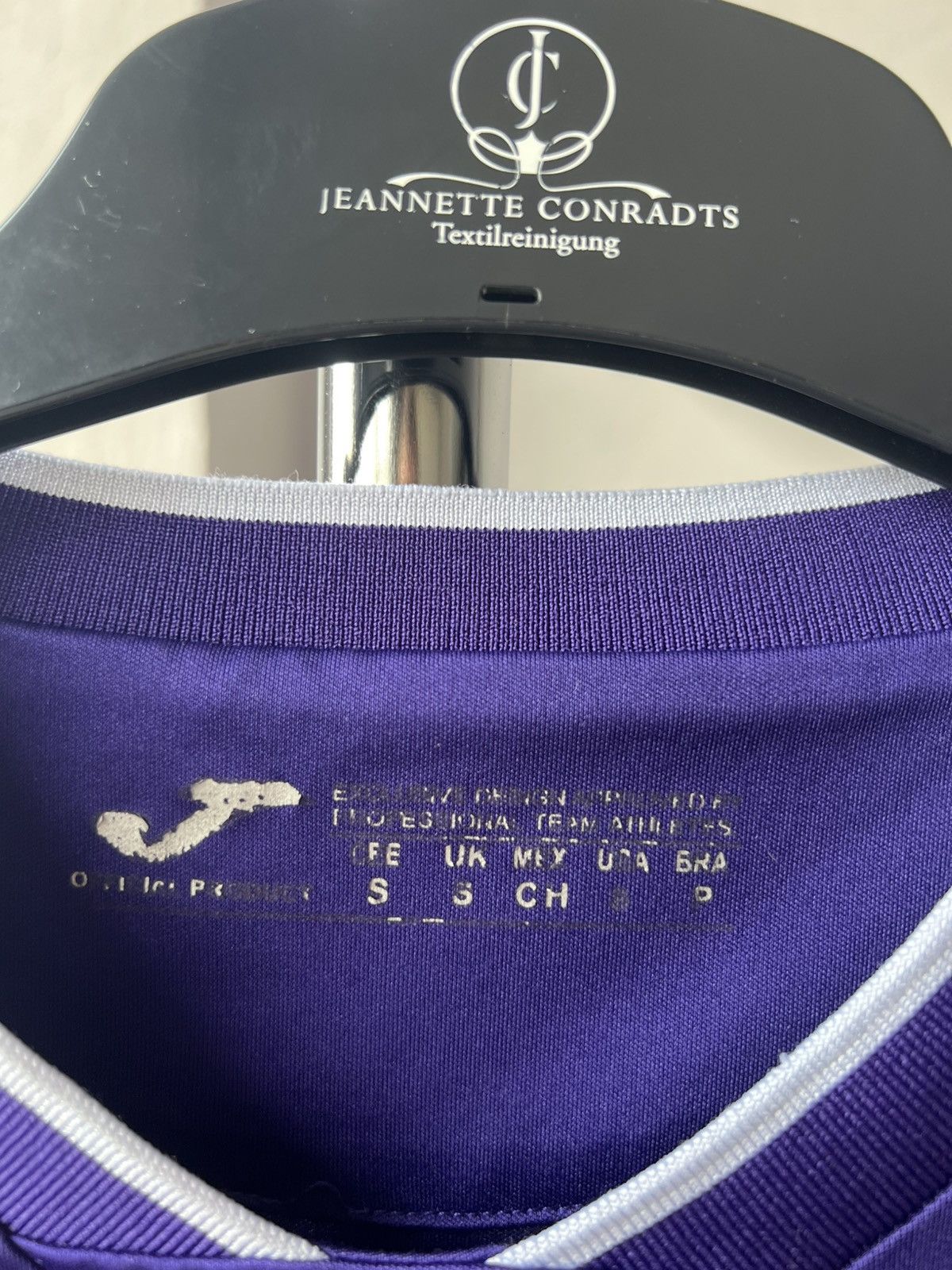Joma 2020/21 Anderlecht Home soccer football jersey Size US S / EU 44-46 / 1 - 10 Thumbnail