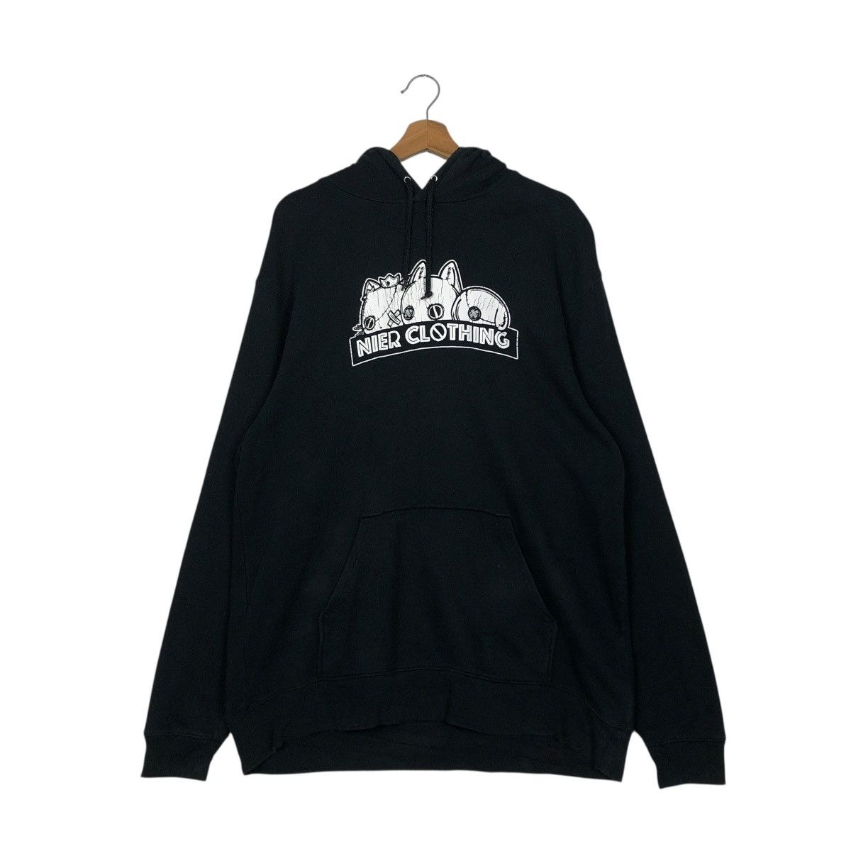 Hysteric Glamour 🔥VINTAGE HOODIE PULL OVER NIER CLOTHING BIG LOGO DESIGN Size US XL / EU 56 / 4 - 14 Thumbnail