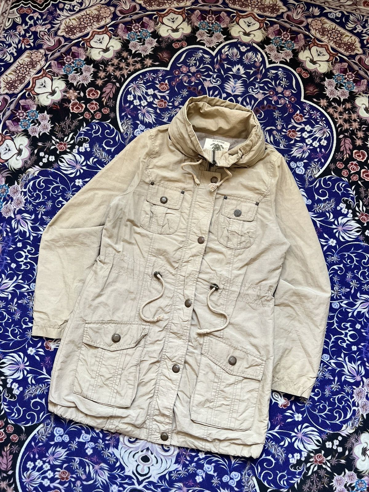 Japanese Brand Japanese Brand Sky Bomber Tactical Multipocket Parka Jacket Size M / US 6-8 / IT 42-44 - 2 Thumbnail