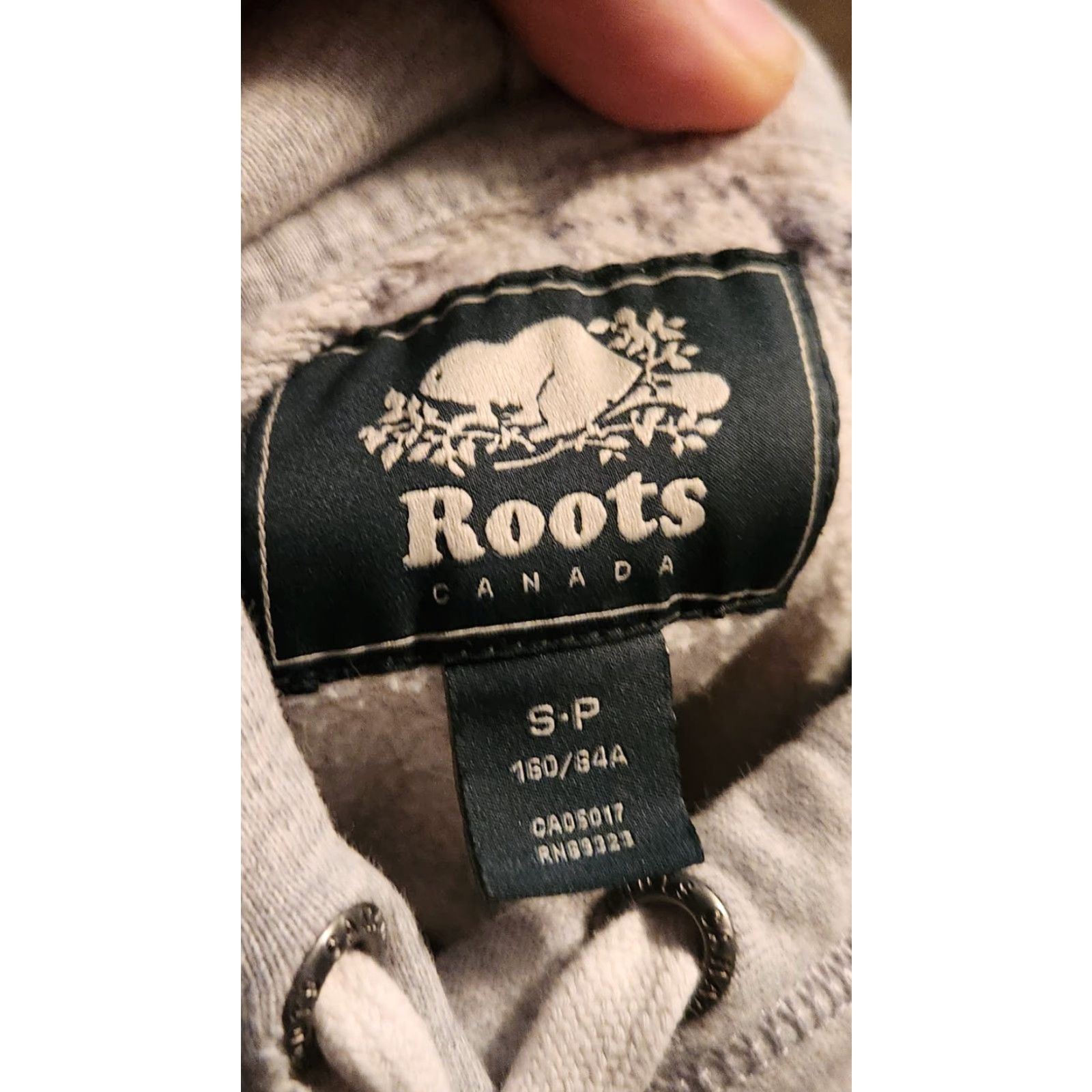 Roots VINTAGE Roots Canada Hoodie S Gray Beaver Logo Classic Sports Pullover Hooded Pockets Unisex Adults Mens Womens Size US S / EU 44-46 / 1 - 2 Thumbnail