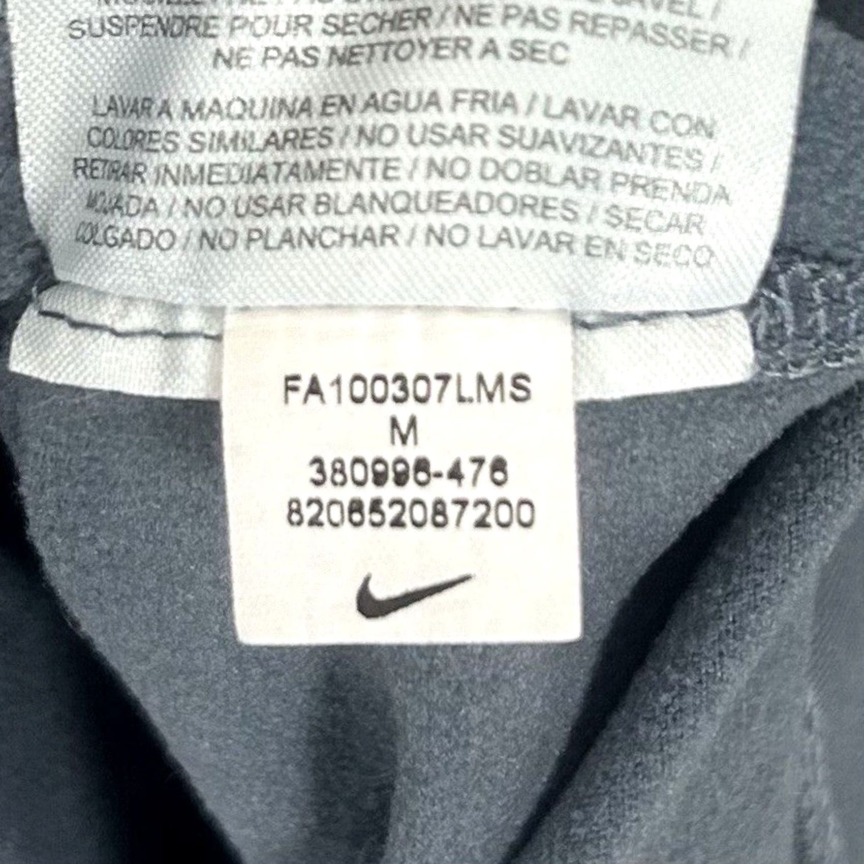 Nike Nike Pro Combat Dri-Fit Compression Womens Long Sleeve Shirt Logo Sports M Blue Size M / US 6-8 / IT 42-44 - 4 Thumbnail