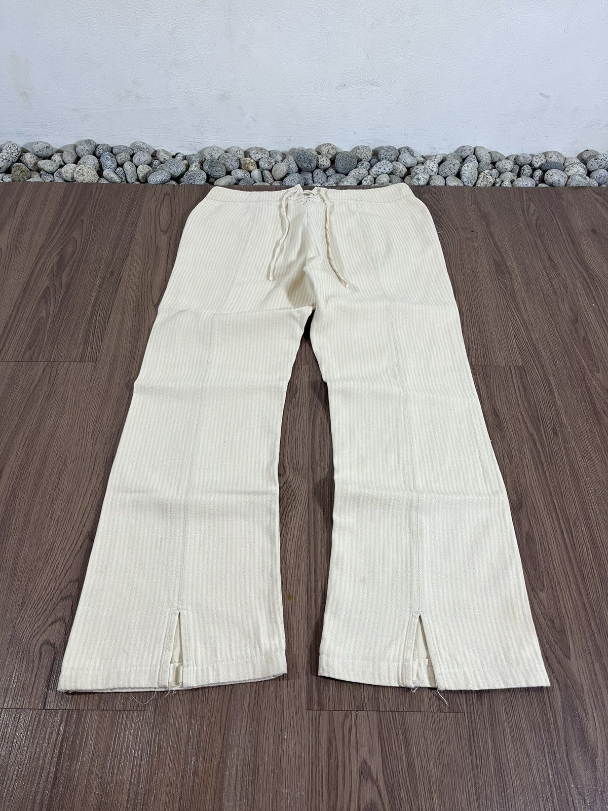 45rpm 45rpm Beige Waist Robe Pants Size US 29 - 4 Thumbnail