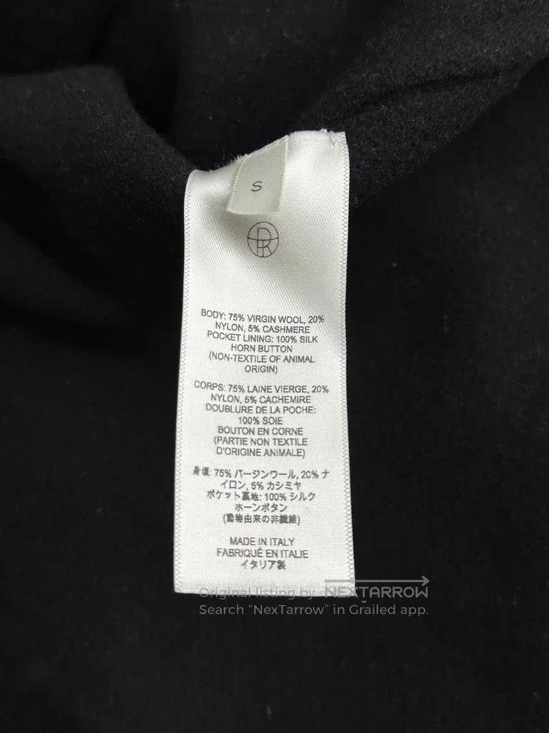 The Row The Row Black coat jacket Size S / US 4 / IT 40 - 4 Thumbnail