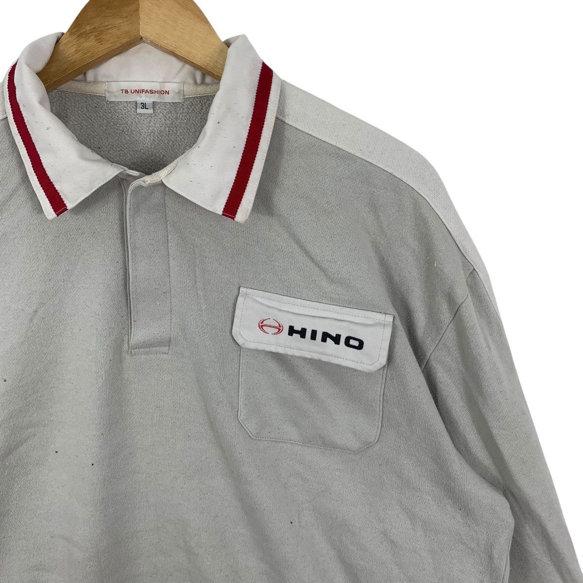 Vintage Vintage HINO MOTORS AUTOMOTIVE Racing Team Sweatshirt Size US XXL / EU 58 / 5 - 6 Thumbnail