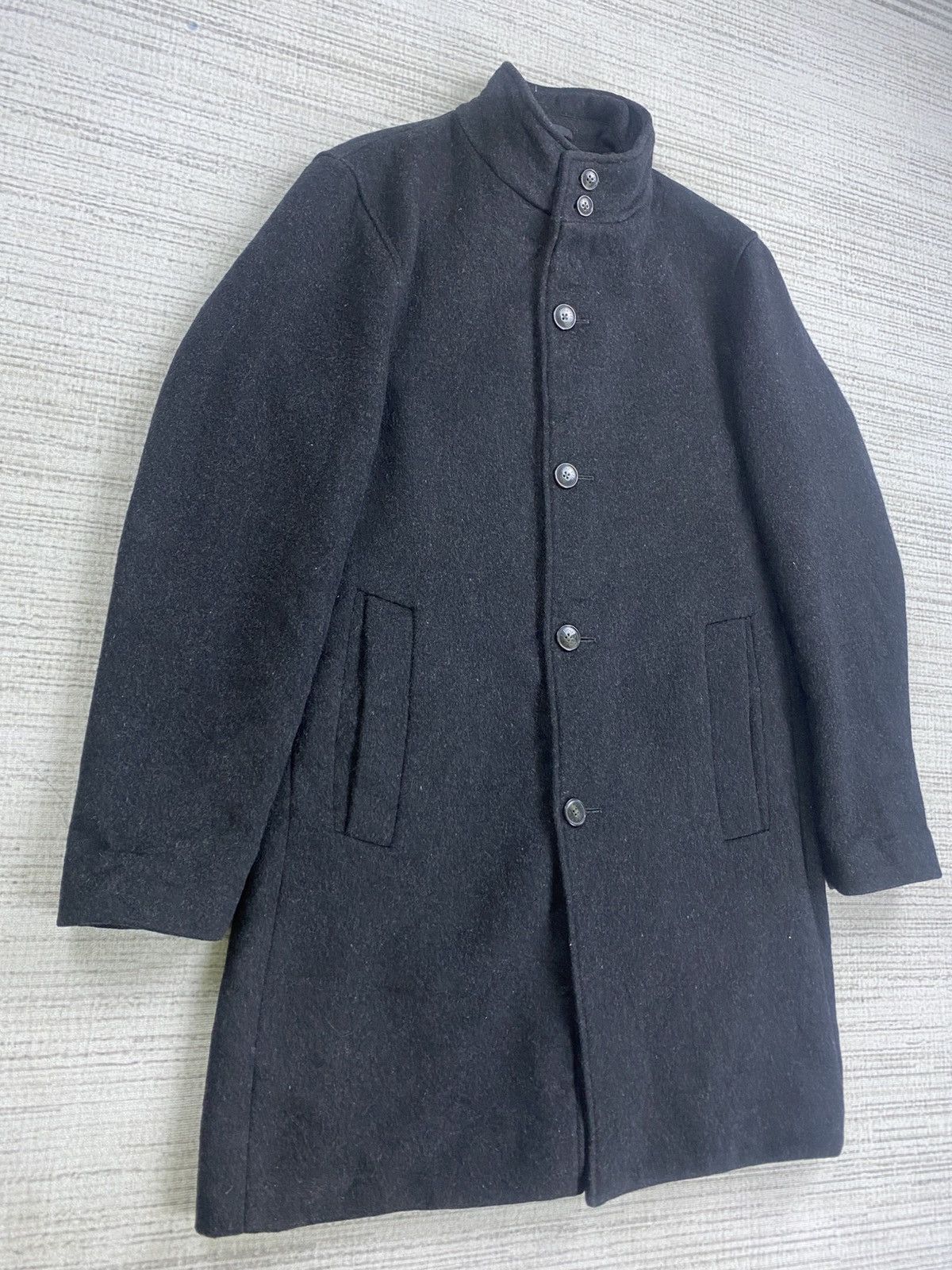 Edifice Japan × Vintage Vintage Edifice Japan Cashmere Wool Trench Coat Jacket Size US M / EU 48-50 / 2 - 3 Thumbnail