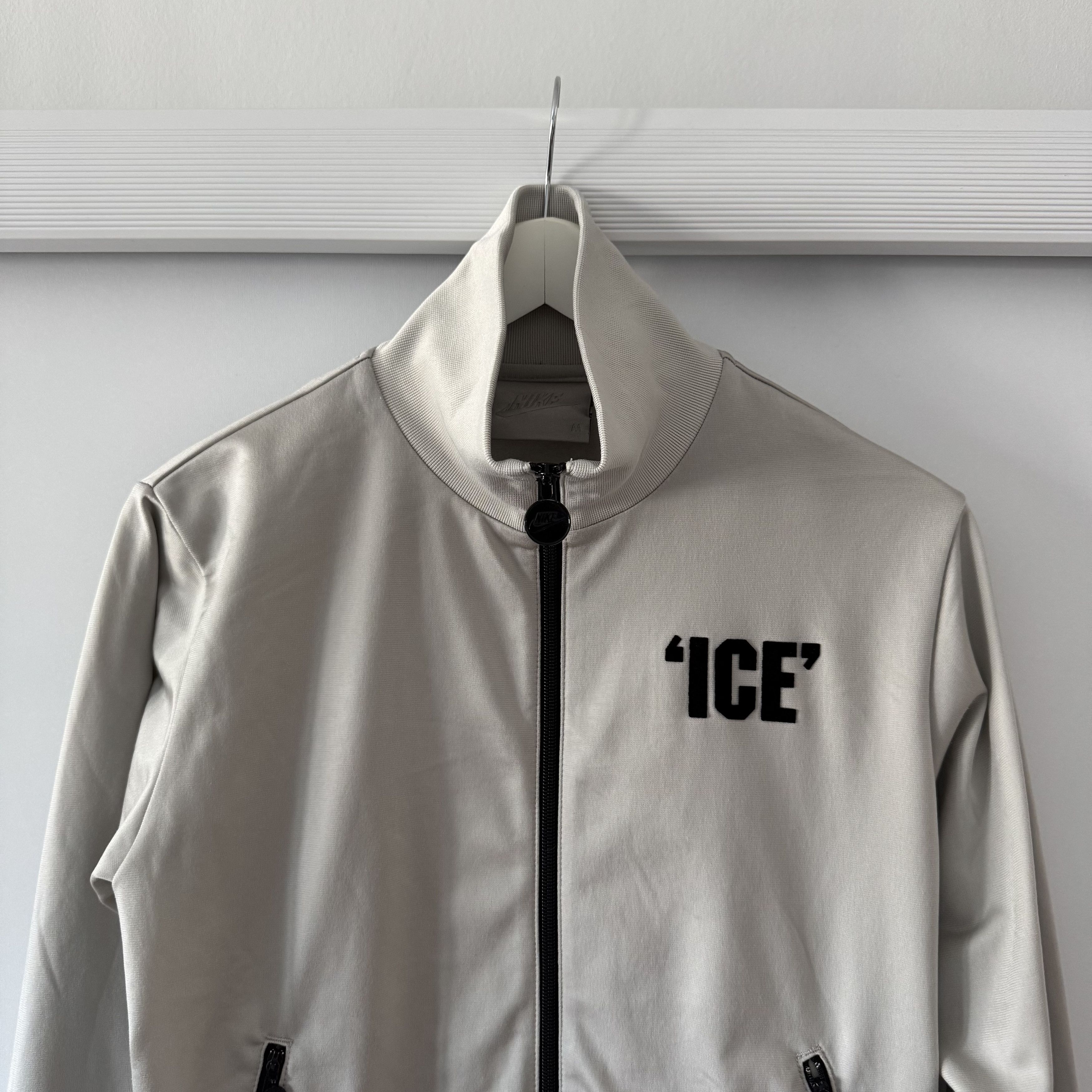 Nike Men's Nike x ICE Iceman Vintage Gray Track Jacket Size M Size US M / EU 48-50 / 2 - 7 Thumbnail