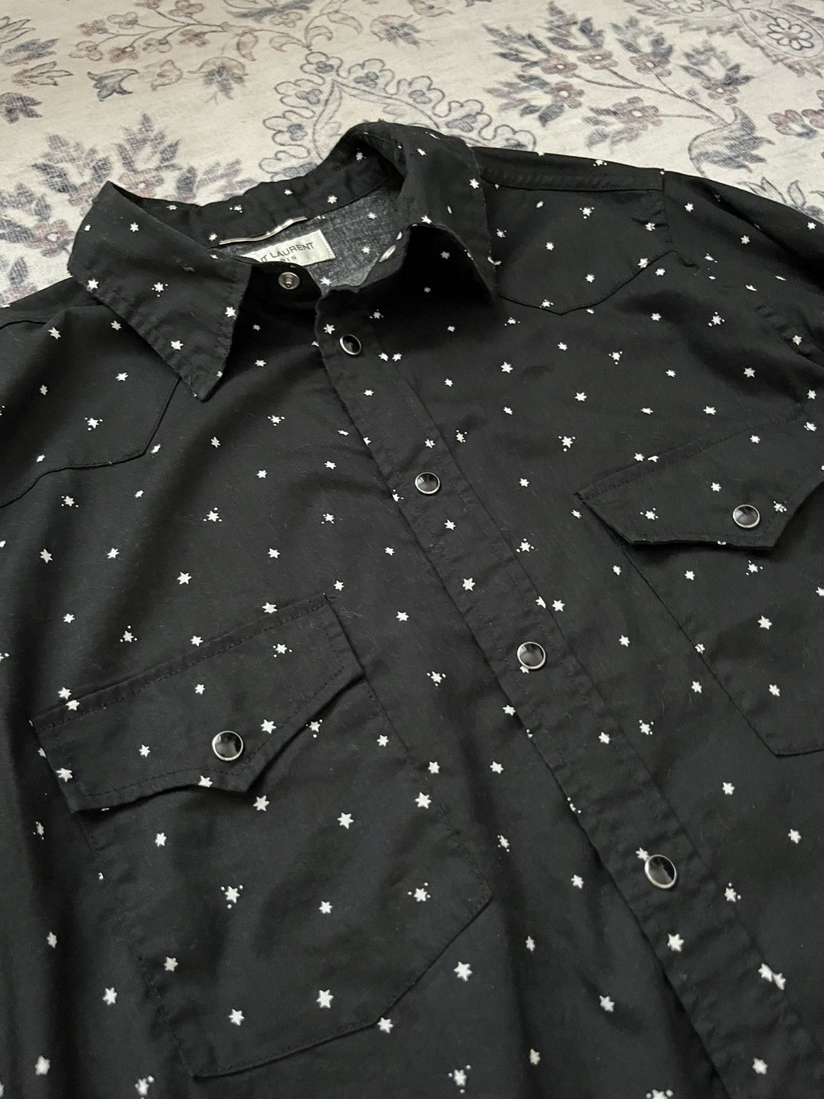Saint Laurent Paris Saint Laurent Paris ss16 western button up Size US L / EU 52-54 / 3 - 2 Thumbnail