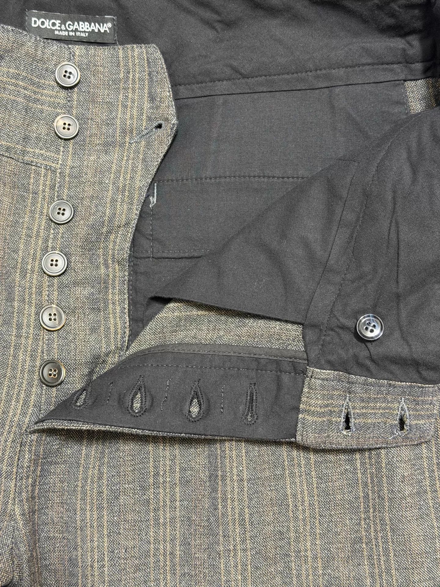 Dolce & Gabbana DG Scimitar Cut Pants Size 50 Size US 34 / EU 50 - 4 Thumbnail