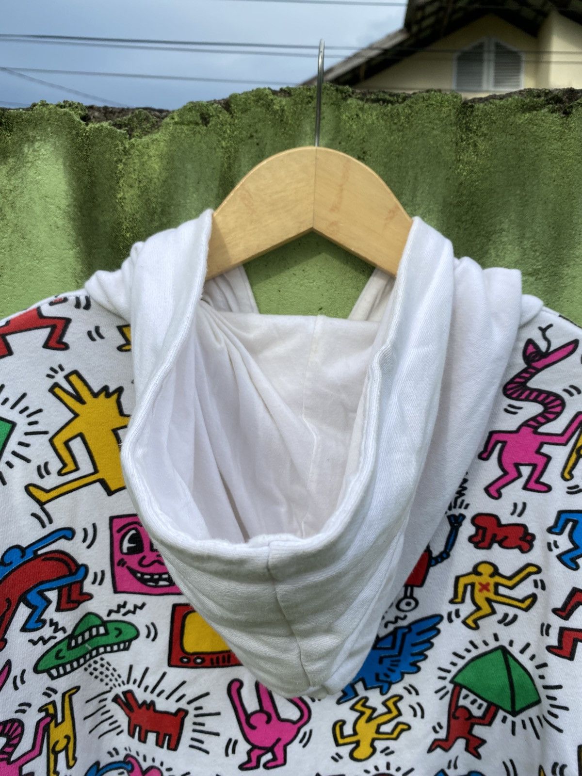 Keith Haring BIGBANG X Keith Haring Hoodie Full Print Colorful Iconic Art Size US L / EU 52-54 / 3 - 9 Thumbnail