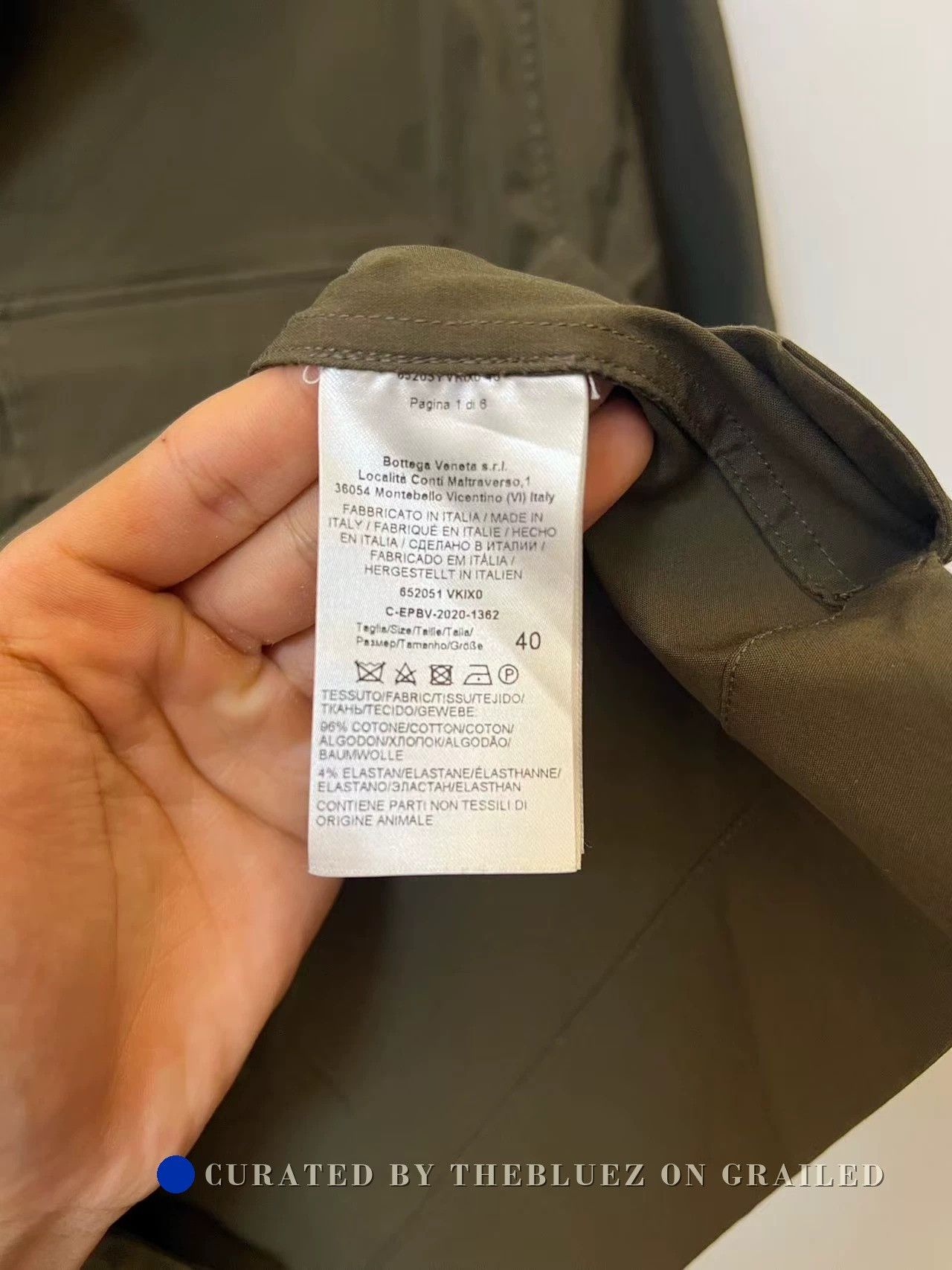 Bottega Veneta Bottega Veneta Utility Short-Sleeve Shirt Size US XXS / EU 40 - 5 Thumbnail