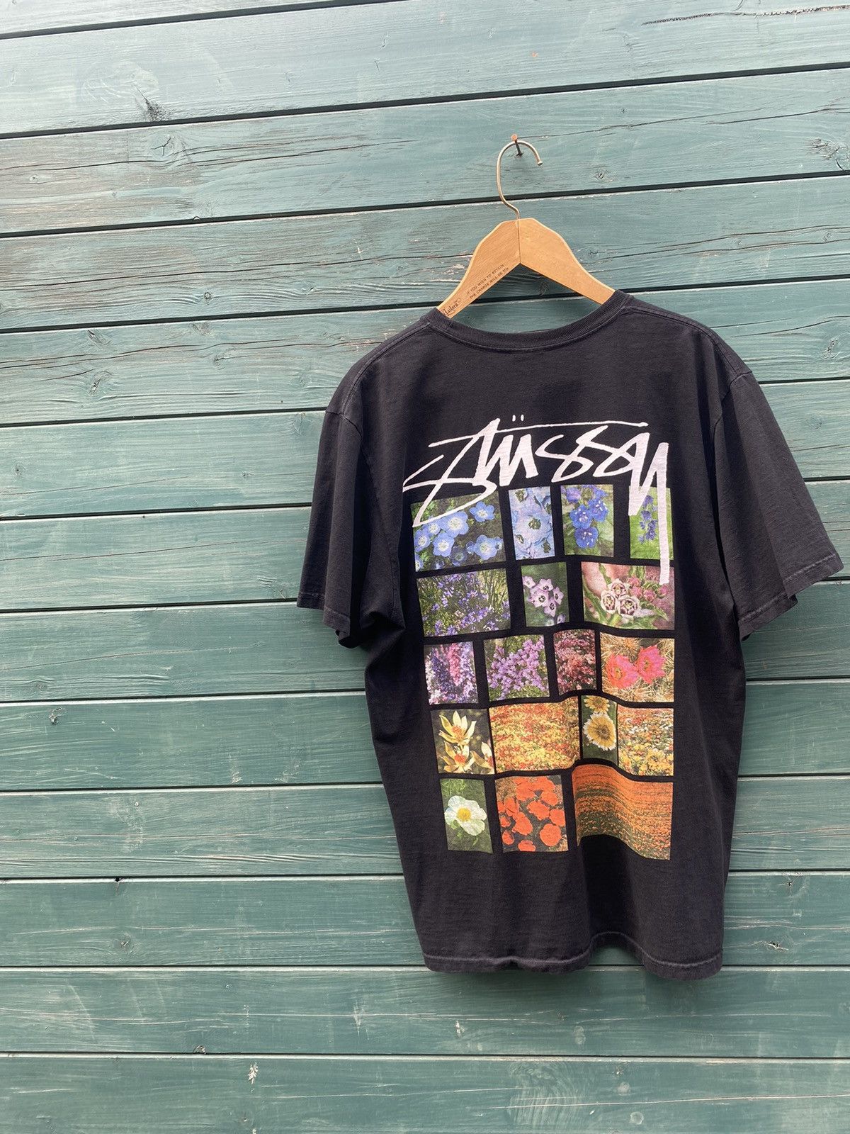 Stussy Stussy Withered Flower Tee | Grailed