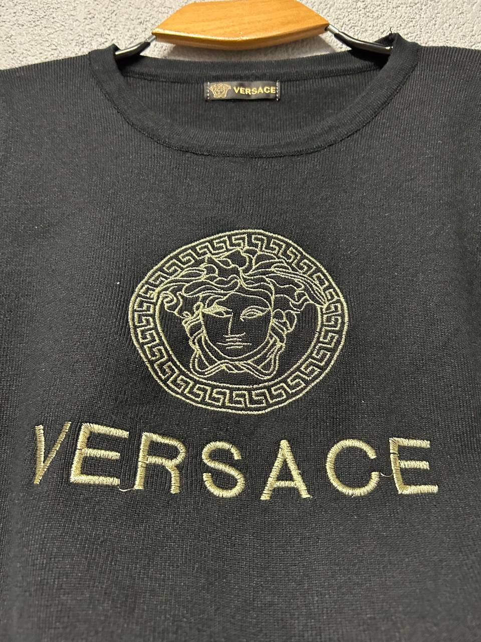 Versace Versace womens black crop top size XS - S Size S / US 4 / IT 40 - 5 Thumbnail