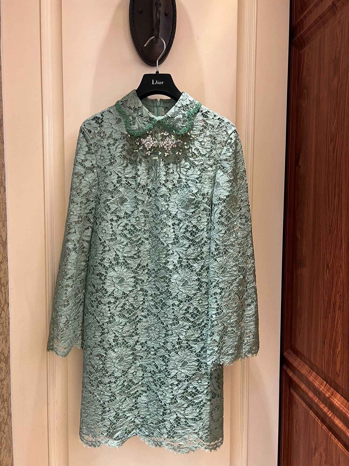 Valentino Heavy Lace Dress - dmc