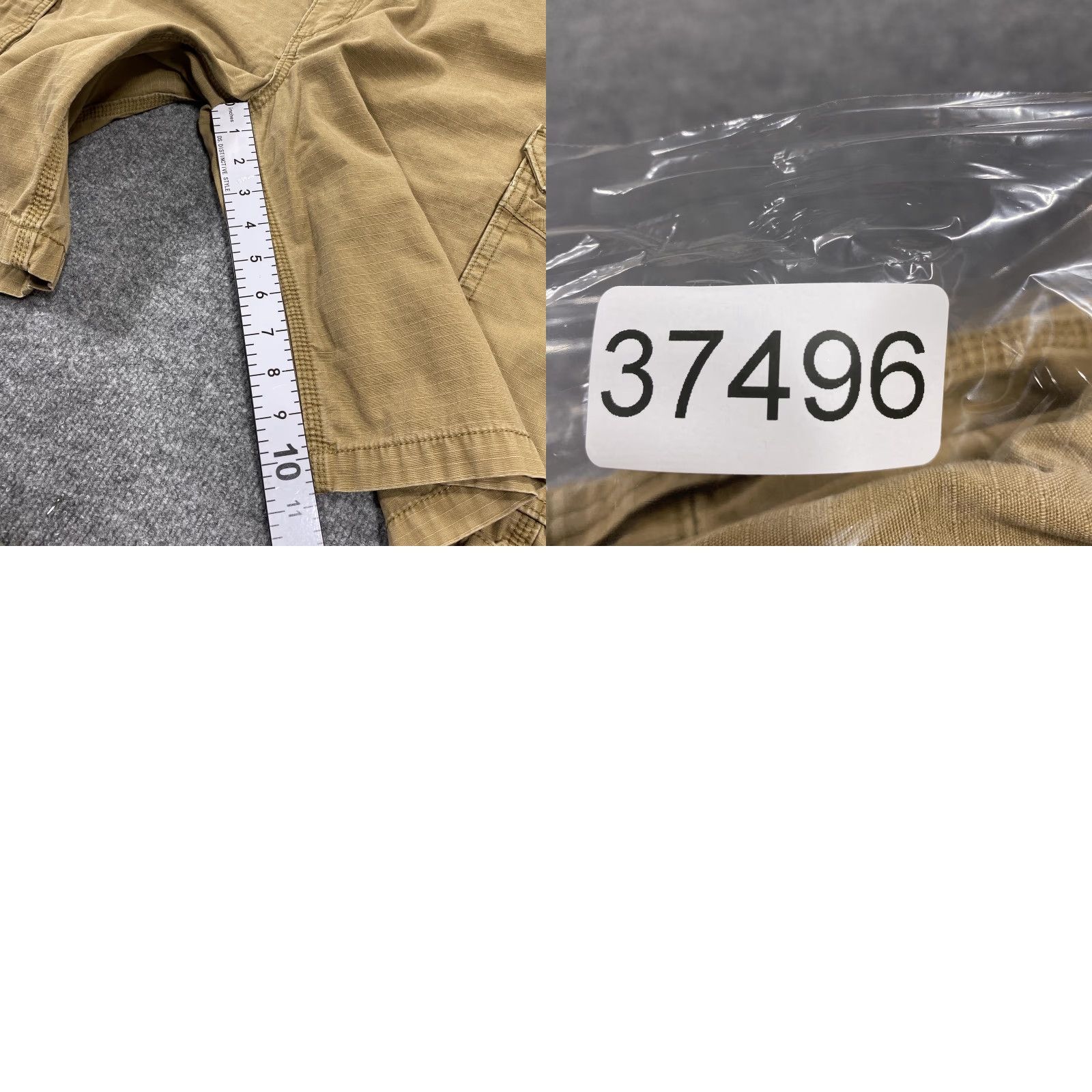 Carhartt Carhartt Shorts Mens 38 Beige Cargo Relaxed Fit Pockets Workwear Size US 38 / EU 54 - 8 Thumbnail