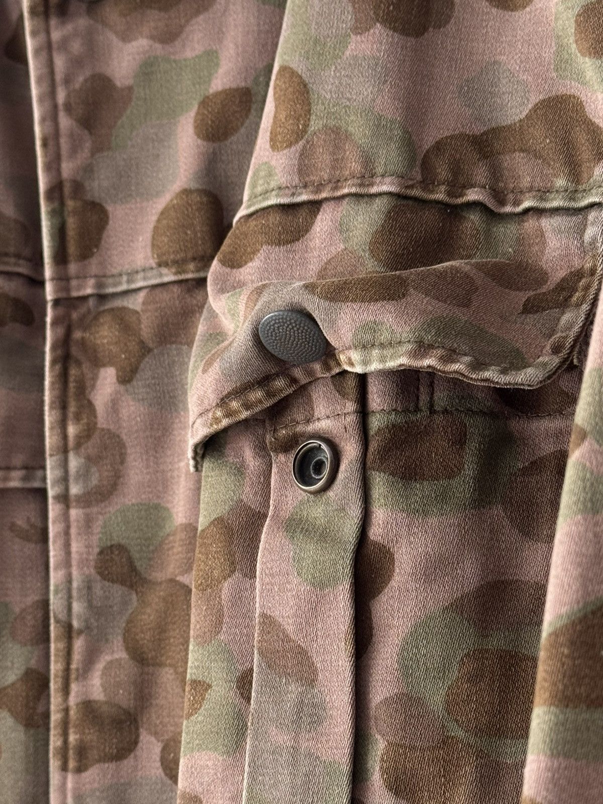 Vintage 1959 Dated Austrian Army ‘KAZ58’ Pea Dot Camo Parka Jacket Size US M / EU 48-50 / 2 - 5 Thumbnail