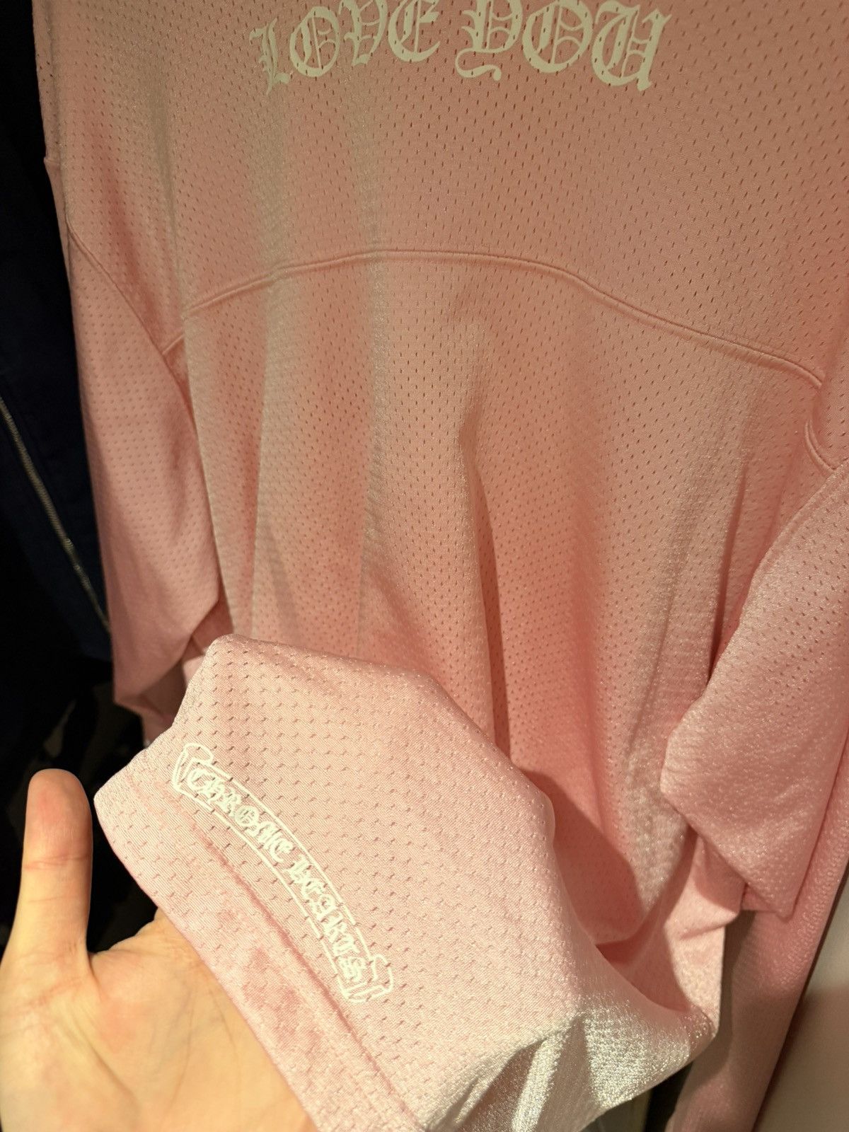 Chrome Hearts Chrome Heart Pink Jersey Size ONE SIZE - 6 Thumbnail