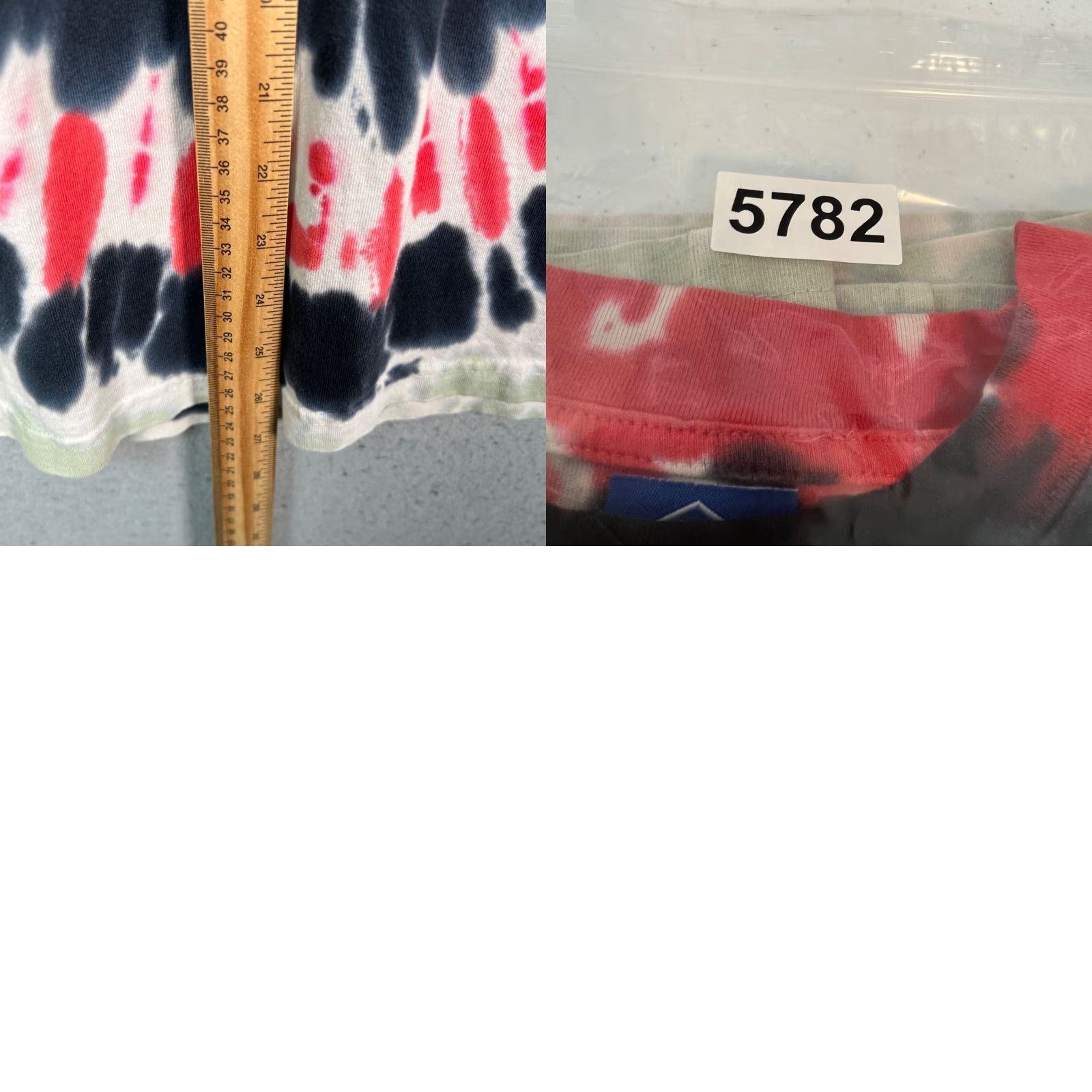 SCRT SCRT Mens Large Flower Tie-Dye Graphic T-Shirt Short Sleeve Size US L / EU 52-54 / 3 - 8 Thumbnail