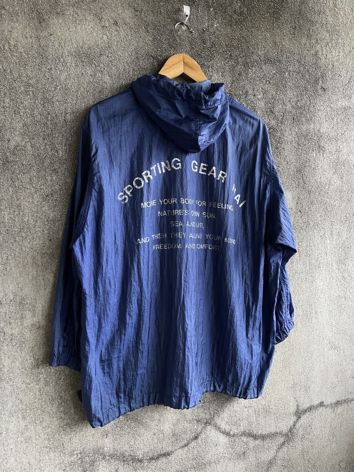 Hai Sporting Gear × Issey Miyake × Vintage Last Drop🔥Vtg Hai Sporting Gear Issey Miyake Light Jacket Size US L / EU 52-54 / 3 - 8 Thumbnail