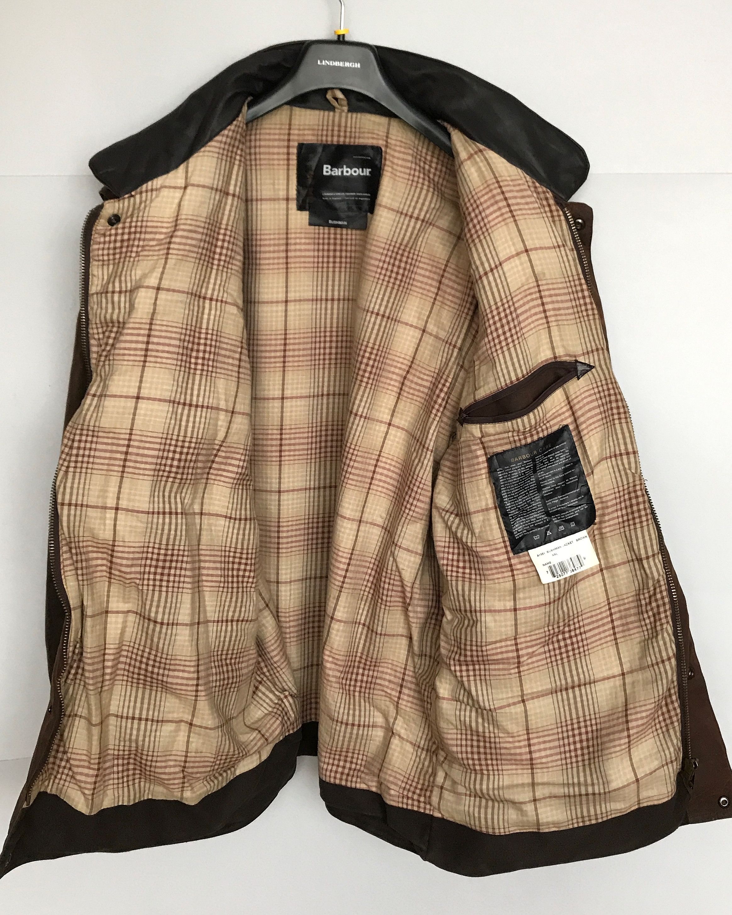 Barbour BARBOUR A1551 BUSHMAN WAXED JACKET Size US XXL / EU 58 / 5 - 3 Thumbnail