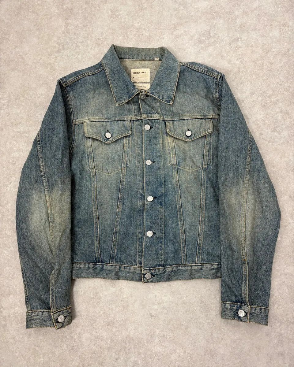 Helmut Lang AW1999 Helmut Lang Blue Faded Denim Jacket Size US L / EU 52-54 / 3 - 1 Thumbnail