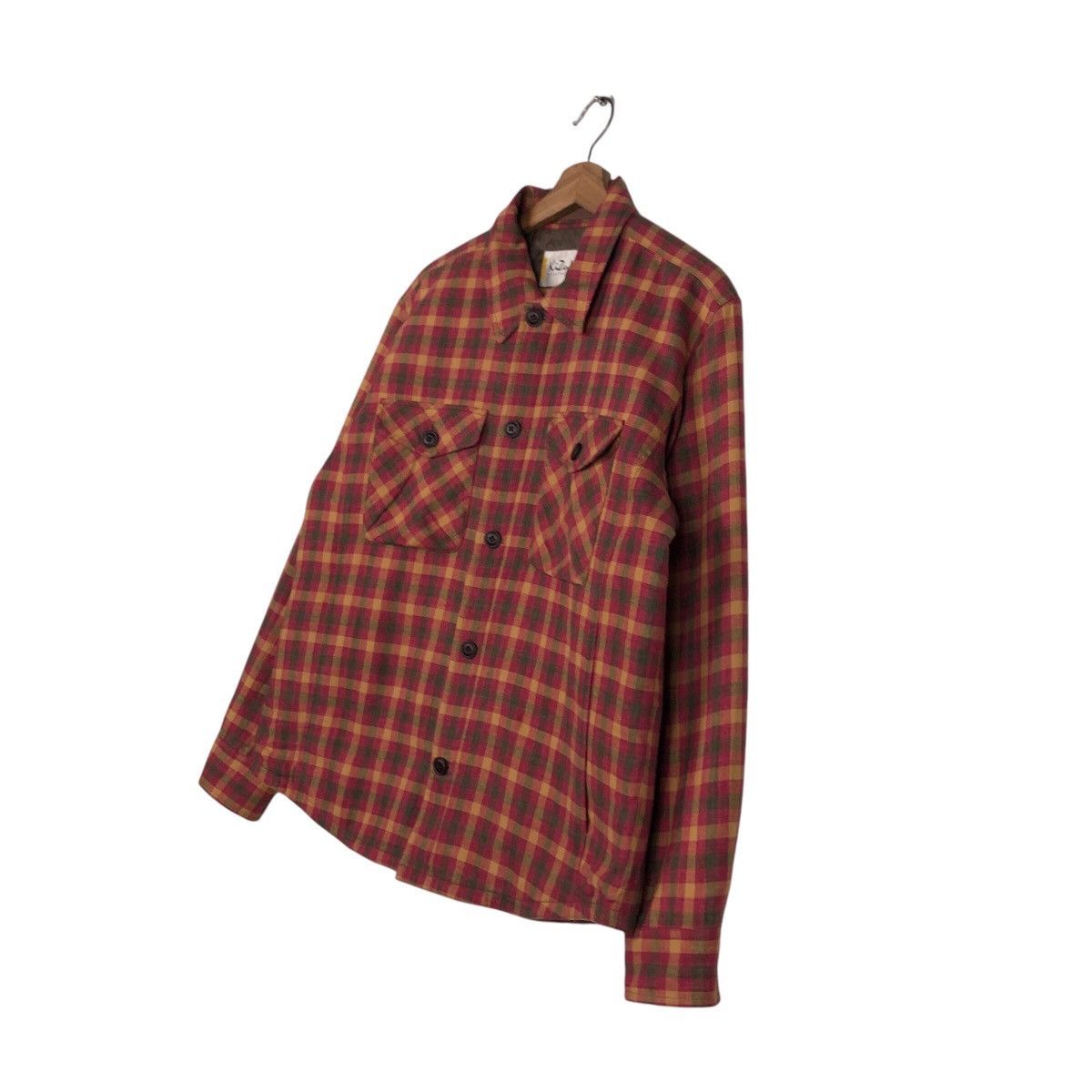 Japanese Brand 📌Vintage Zipper Chore Jacket Kizuku Kazutaka Kato Tartan Size US M / EU 48-50 / 2 - 3 Thumbnail