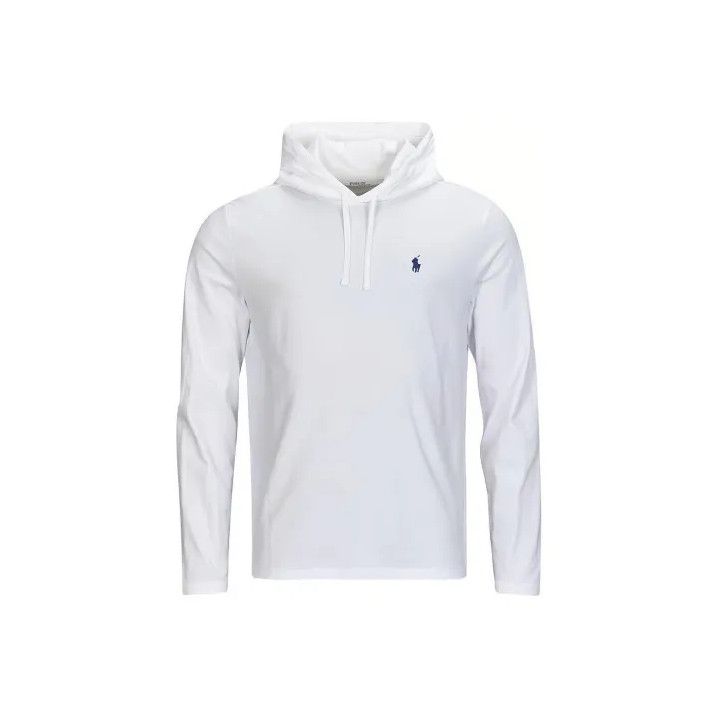 Polo Ralph Lauren Polo Ralph Lauren Men's White Slim-Fit Hooded Sweatshirt Size US M / EU 48-50 / 2 - 1 Thumbnail