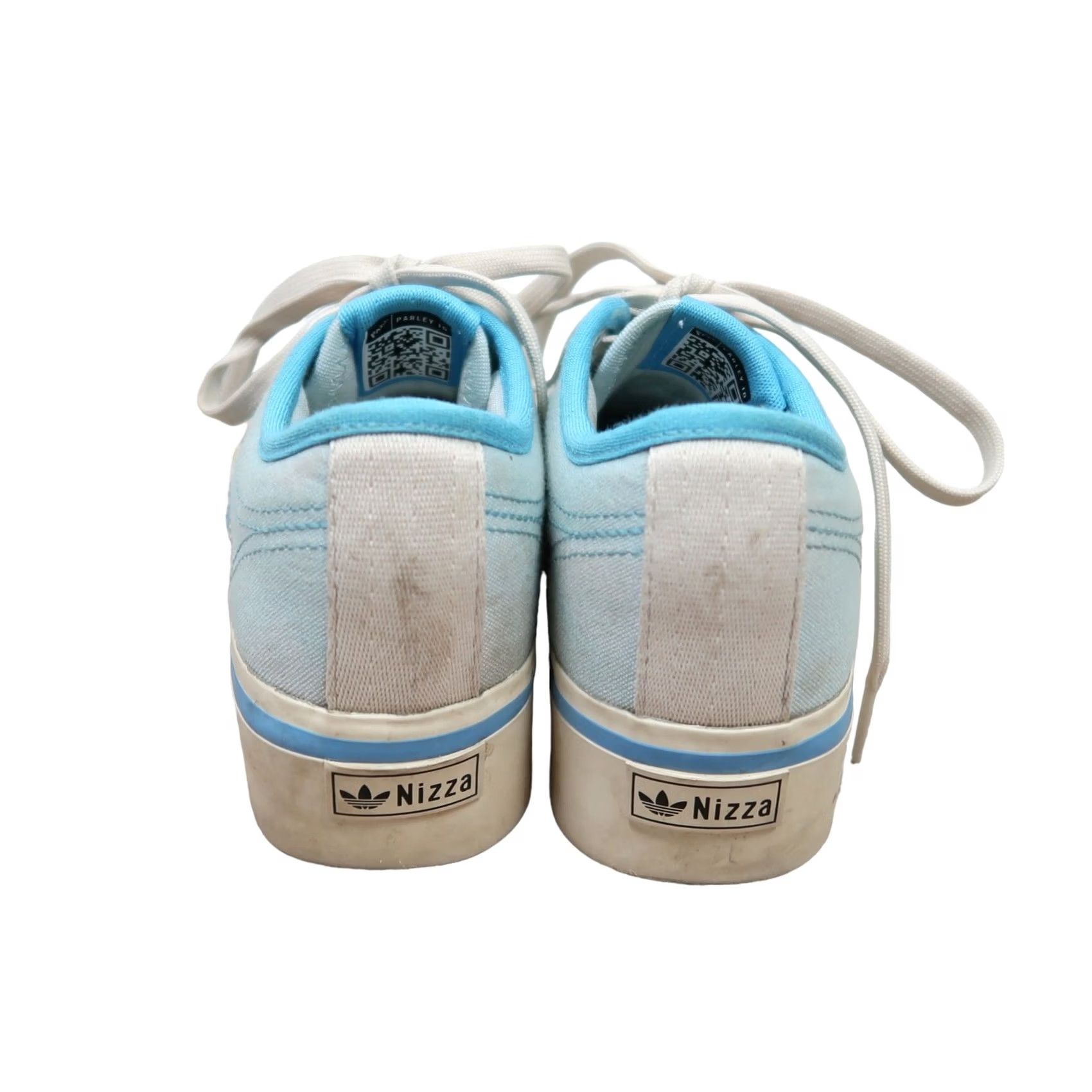 Adidas Adidas Parley Nizza platform sneakers Women 6.5 light blue lace-up Size US 8 / IT 38 - 7 Thumbnail