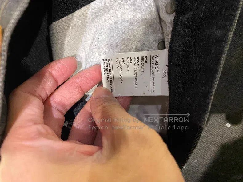 Wtaps Wtaps size S Bone denim jeans Size US 28 / EU 44 - 8 Thumbnail
