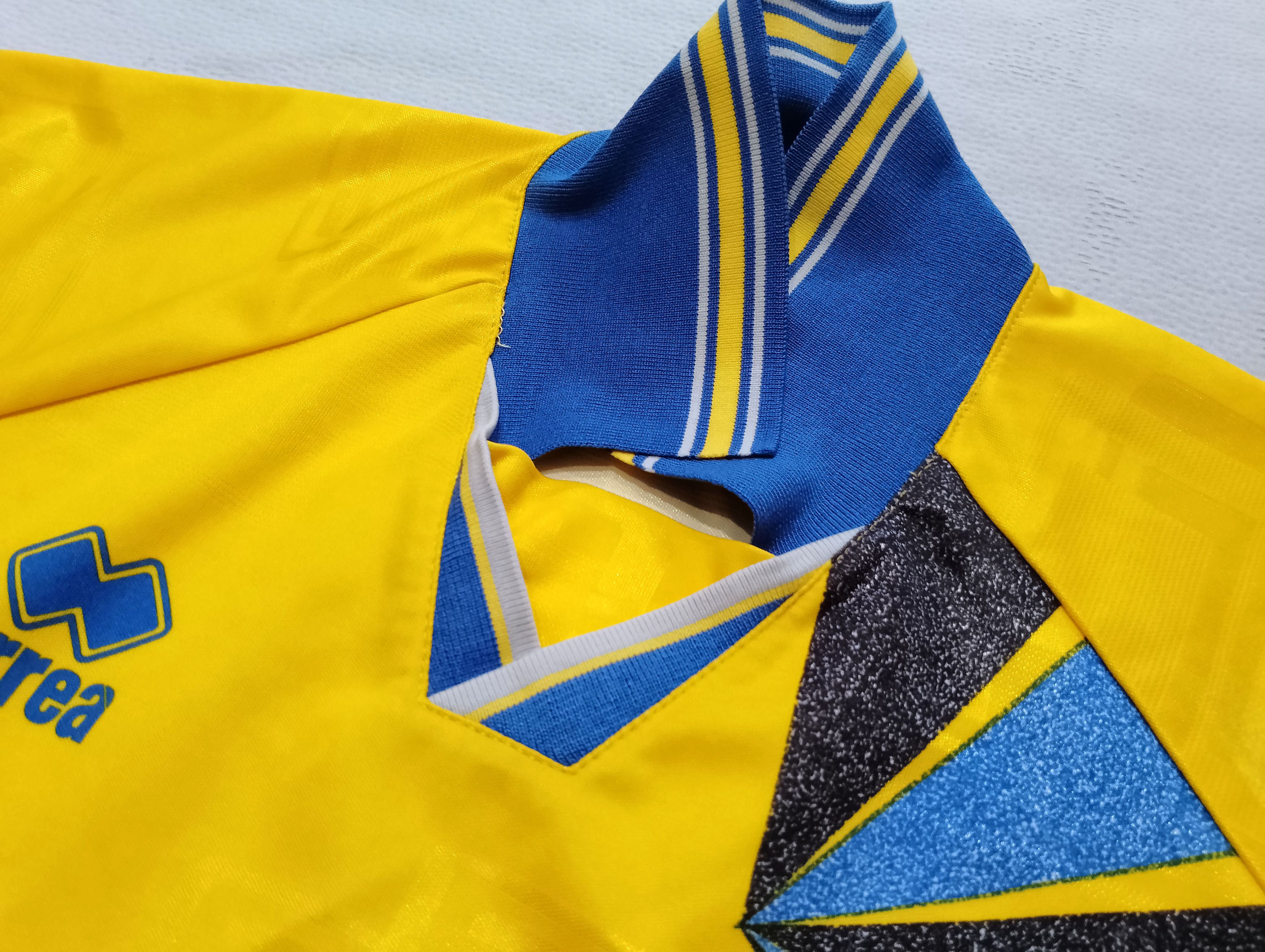 Errea 1990s Away Football Shirt Erreà Jersey #7 Retro Soccer Top Size US XXL / EU 58 / 5 - 7 Thumbnail