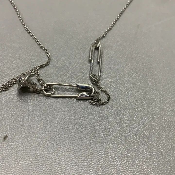 Vivienne Westwood Vivienne Westwood Silver Brooch Pendant Necklace Size ONE SIZE - 4 Thumbnail