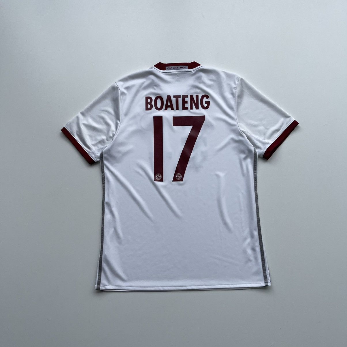 Adidas Adidas FC Bayern Munich 2016/17 Third UCL Jersey #17 Boateng Size US L / EU 52-54 / 3 - 3 Thumbnail