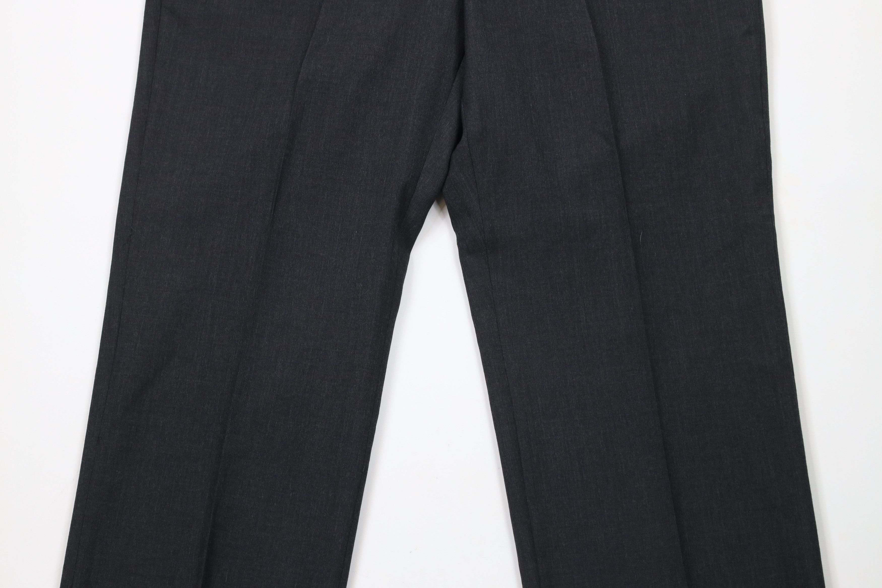Vintage Vintage 90s Streetwear Wide Leg Chino Pants Charcoal Gray Size US 38 / EU 54 - 3 Thumbnail