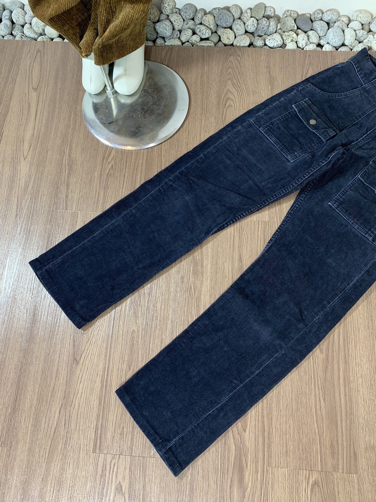 Japanese Brand 🔥Japanese Gowest Yellow Division Military Corduroy Pants Size US 29 - 3 Thumbnail