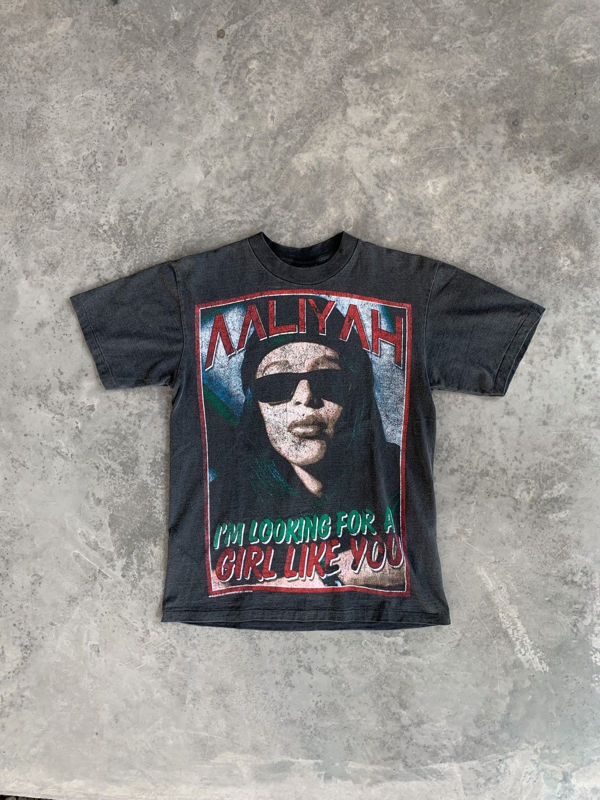 Band Tees × Vintage Aaliyah Size US S / EU 44-46 / 1 - 1 Thumbnail