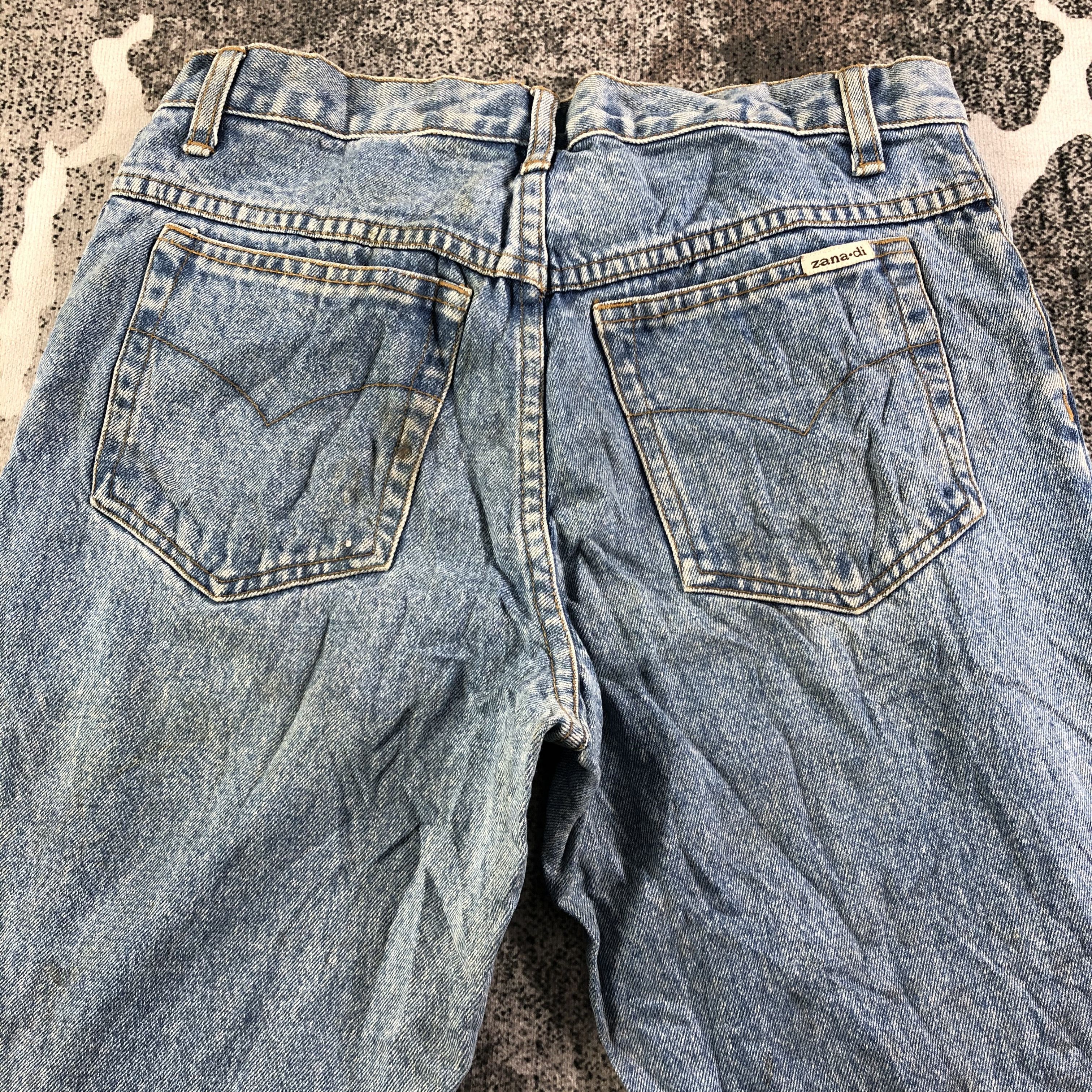 Japanese Brand Vintage 90s Japanese Brand Blue Flared Jeans KJ2083 Size US 31 - 4 Thumbnail